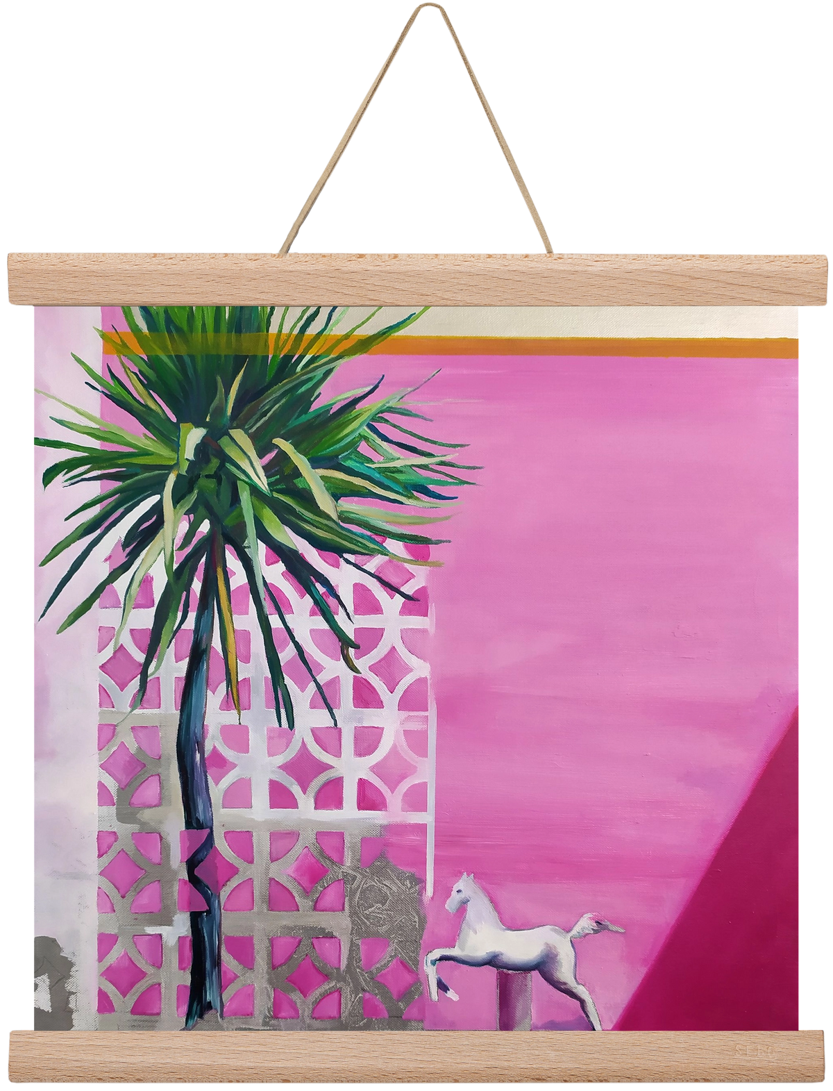 Breeze, 30x30 cm (30x30 cm), Tölgy akasztó