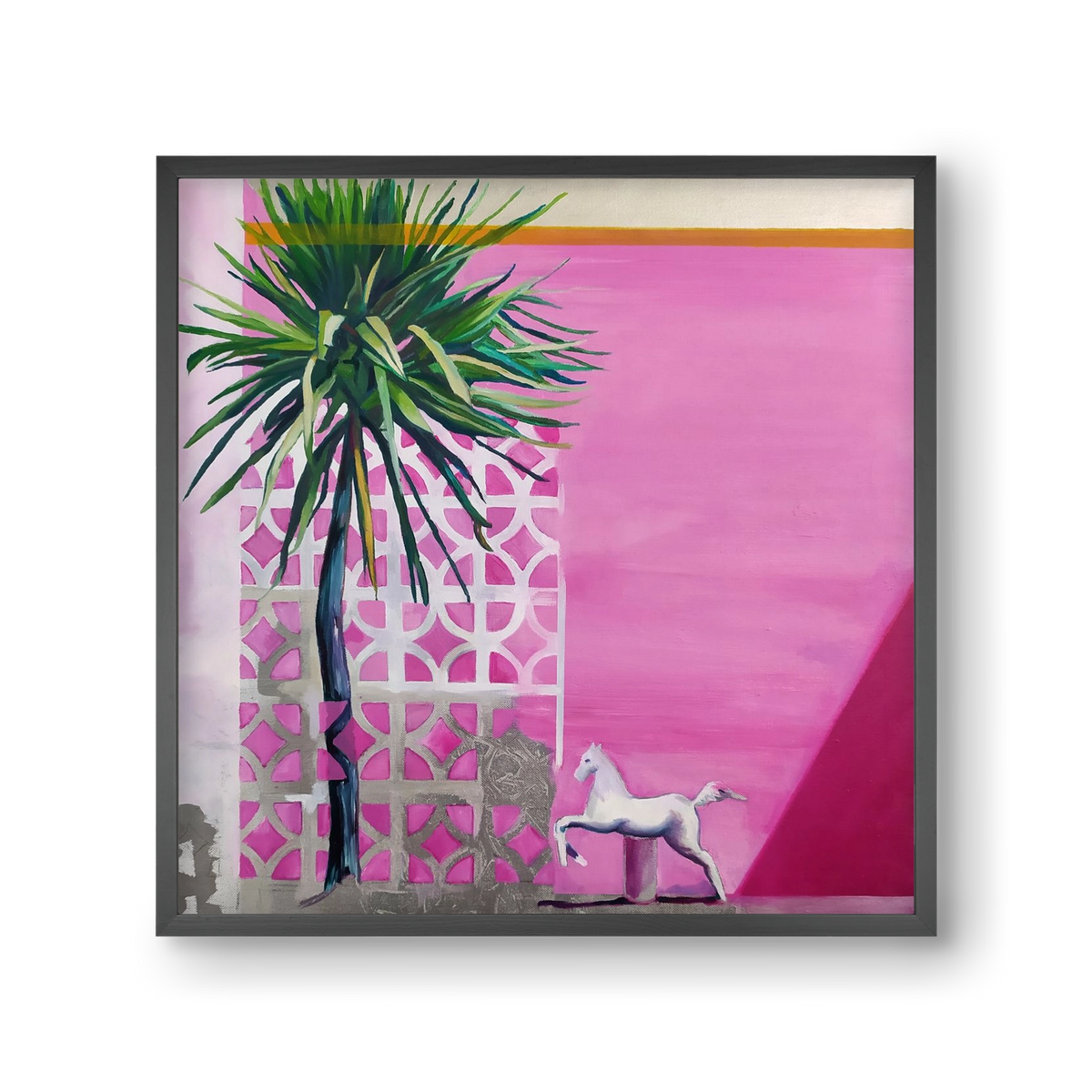 Breeze, 30x30 cm (30x30 cm), Fekete keret