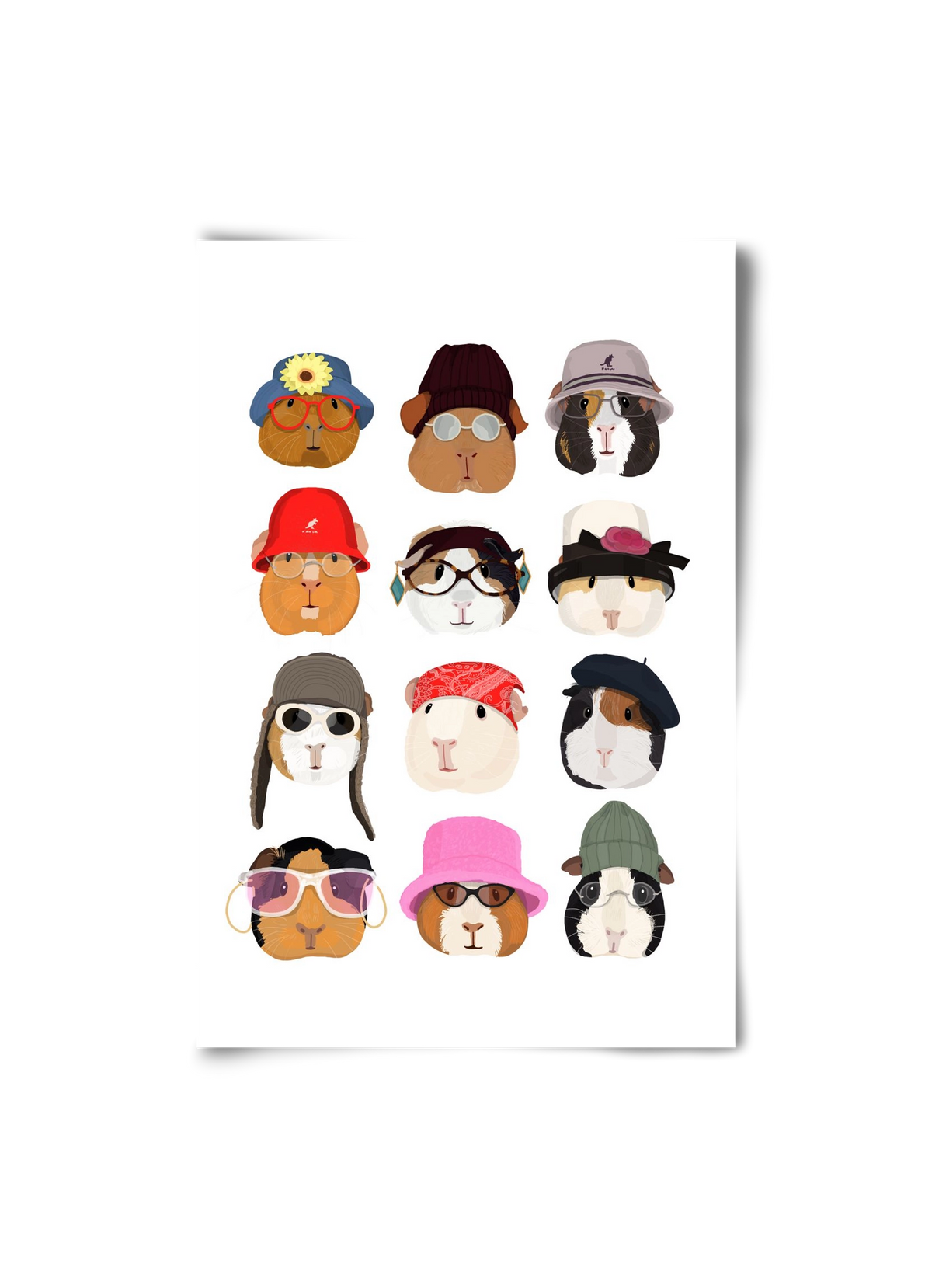 Guinea Pigs in the 1990's, 20x30 cm, Keret nélkül