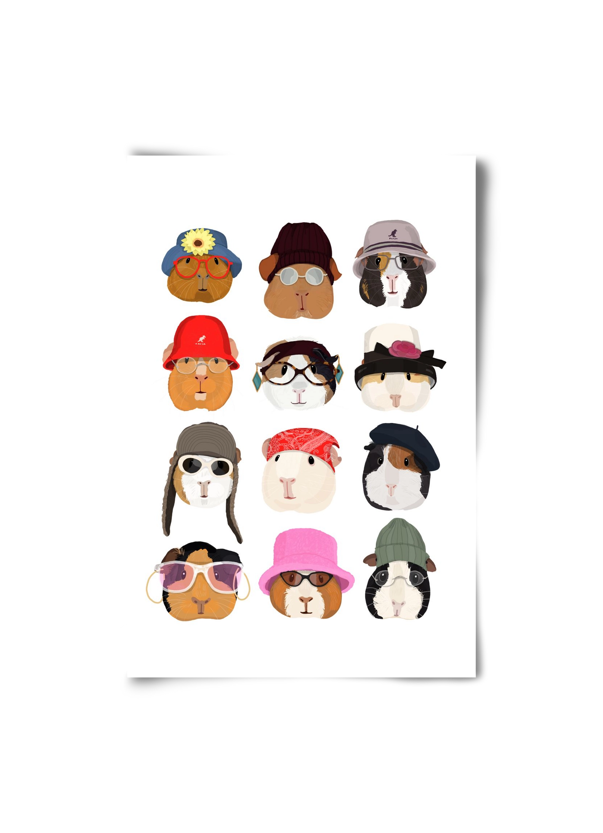 Guinea Pigs in the 1990's, 20x30 cm, Keret nélkül