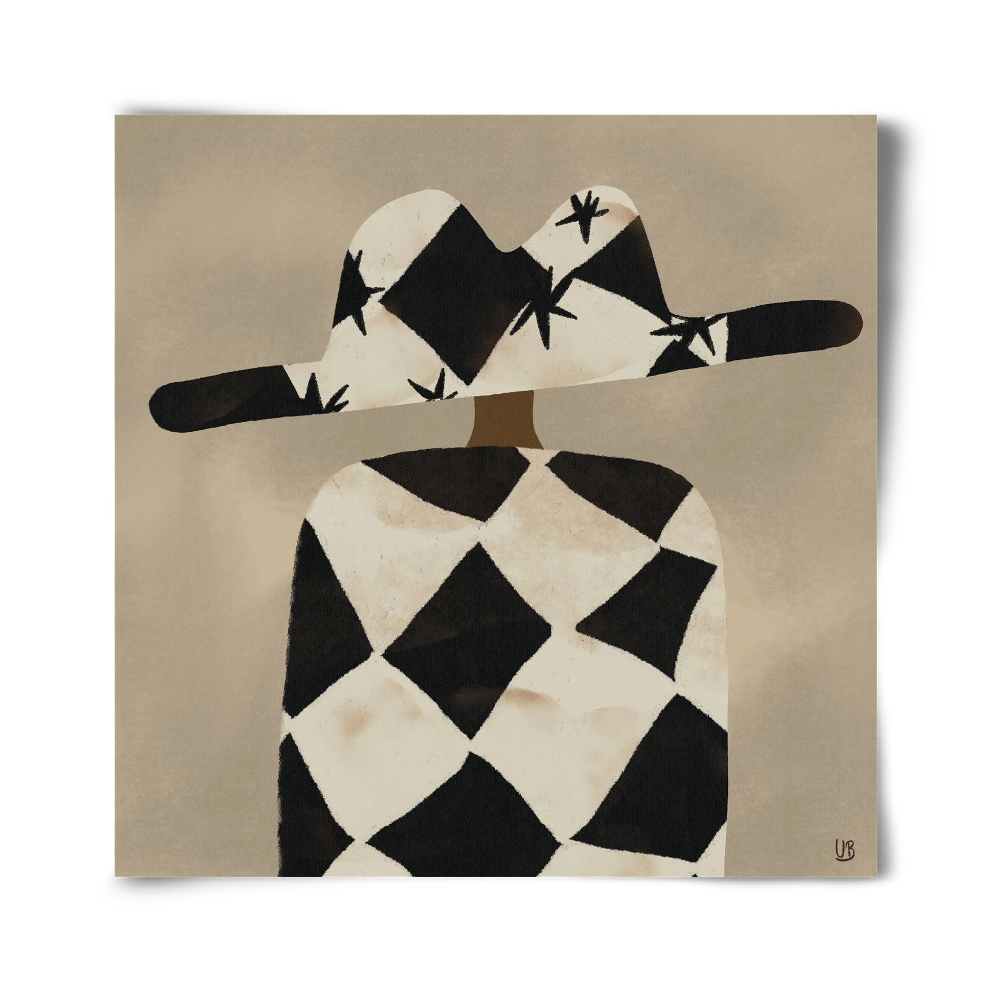 Au revoir, 40x40 cm, Keret nélkül