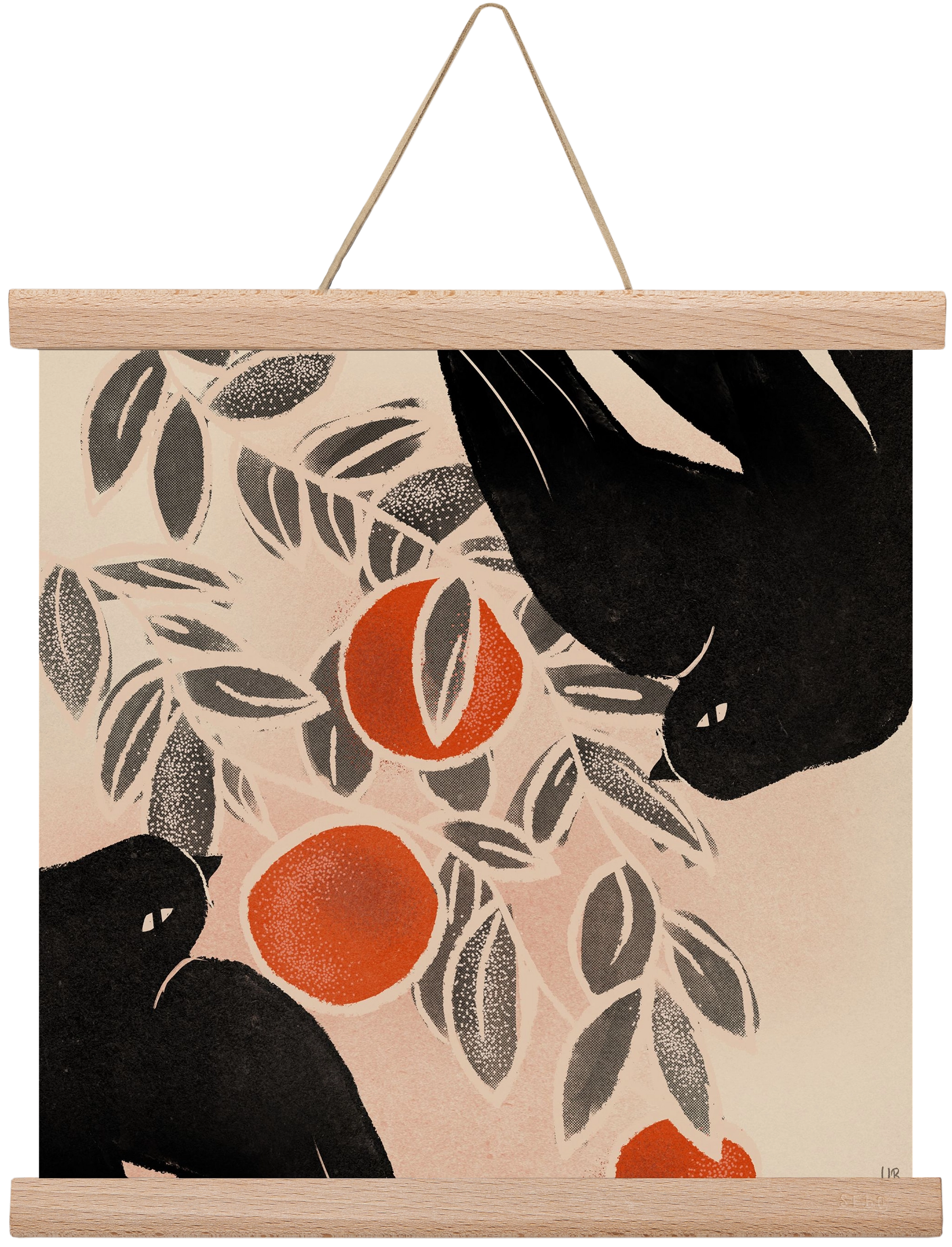 Fruits of autumn, 30x30 cm (30x30 cm), Tölgy akasztó