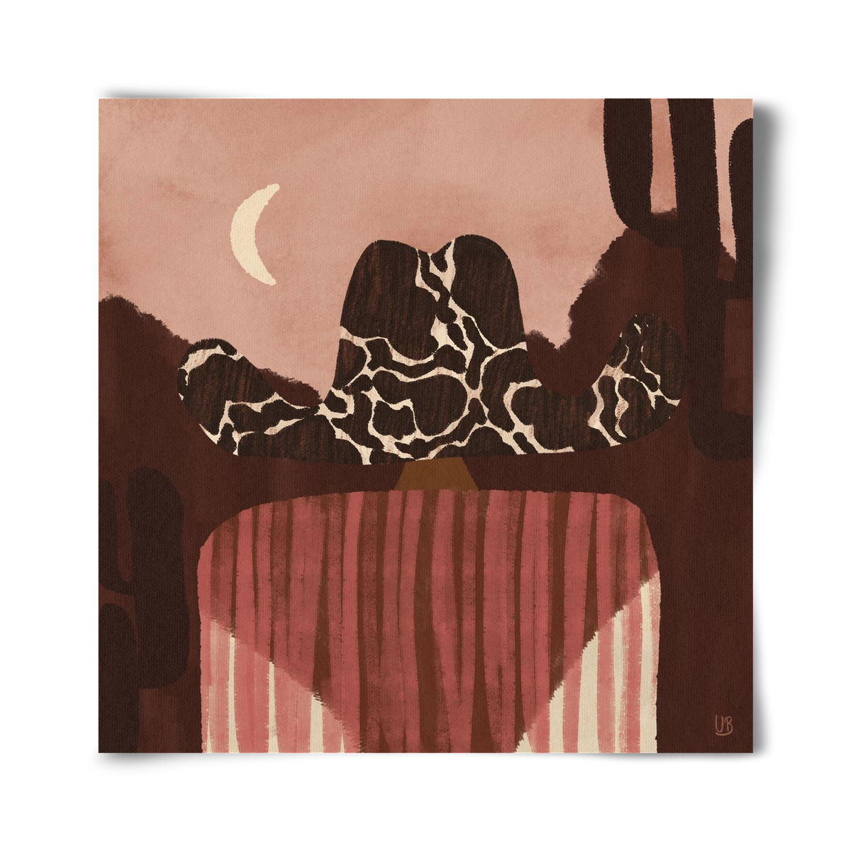 Dashing the Wild West, 40x40 cm, Keret nélkül