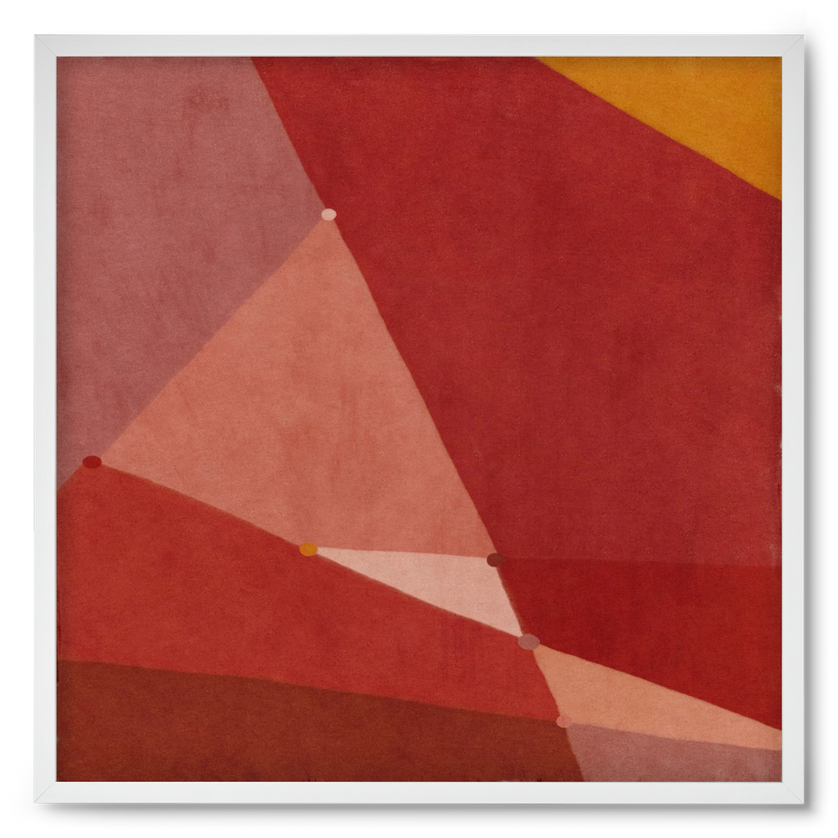 Abstract Intersections Q01, 50x50 cm (50x50 cm), Fehér keret