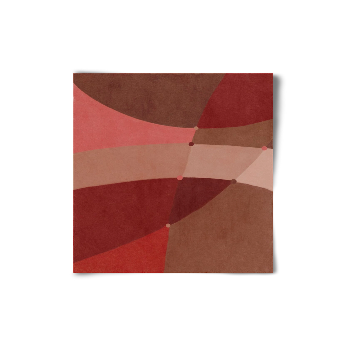 Abstract Intersections Q02, 20x20 cm, Keret nélkül
