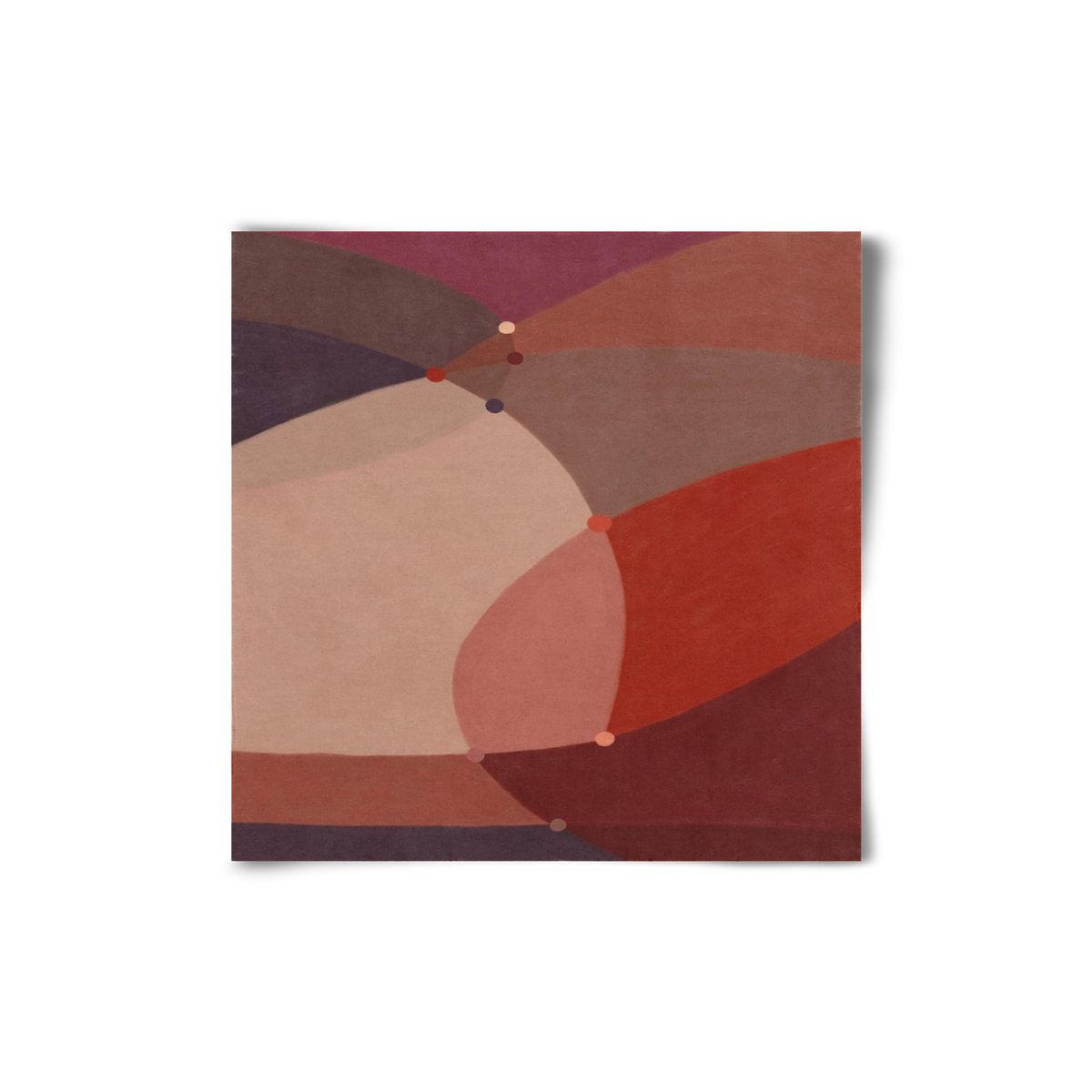 Abstract Intersections Q03, 20x20 cm, Keret nélkül