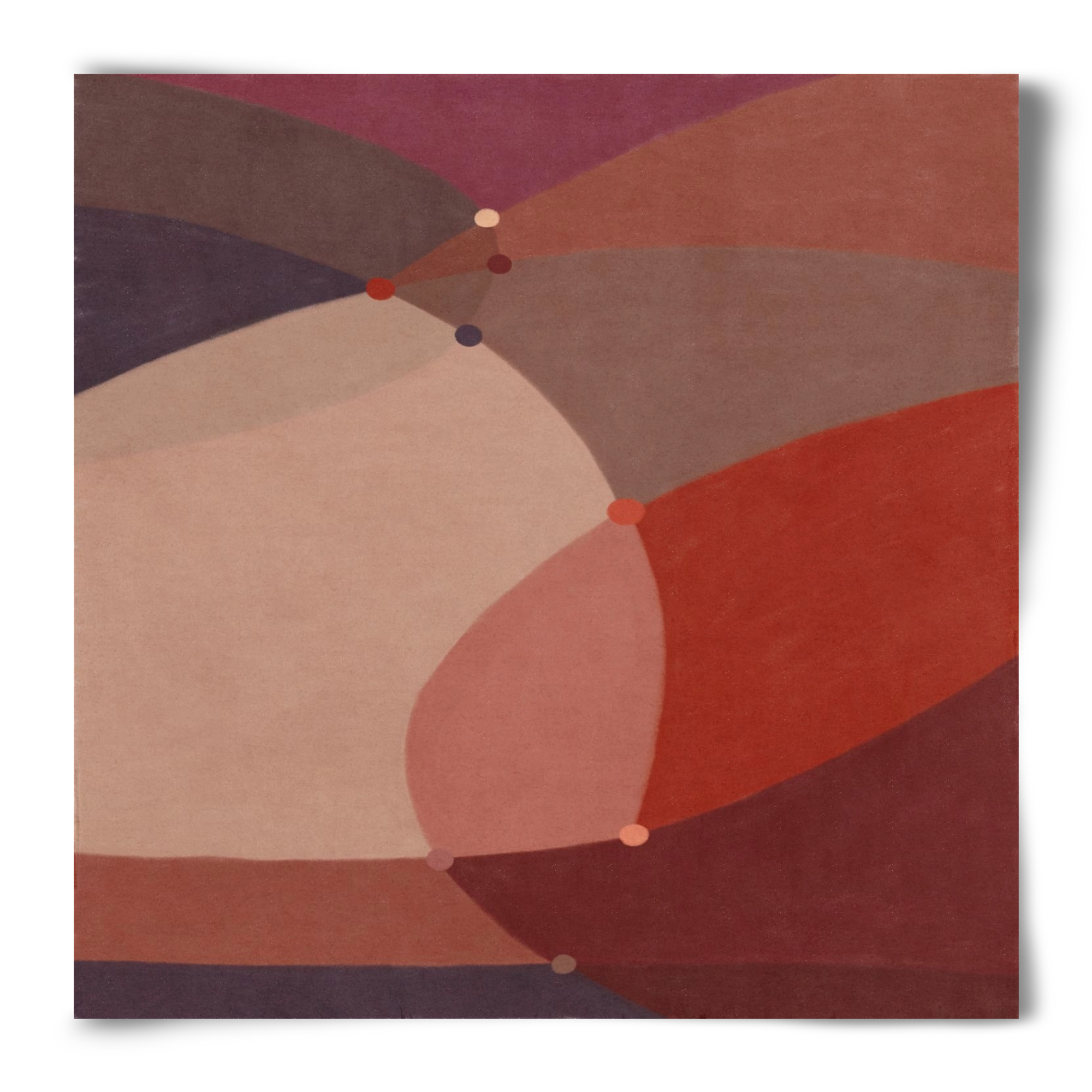 Abstract Intersections Q03, 50x50 cm, Keret nélkül