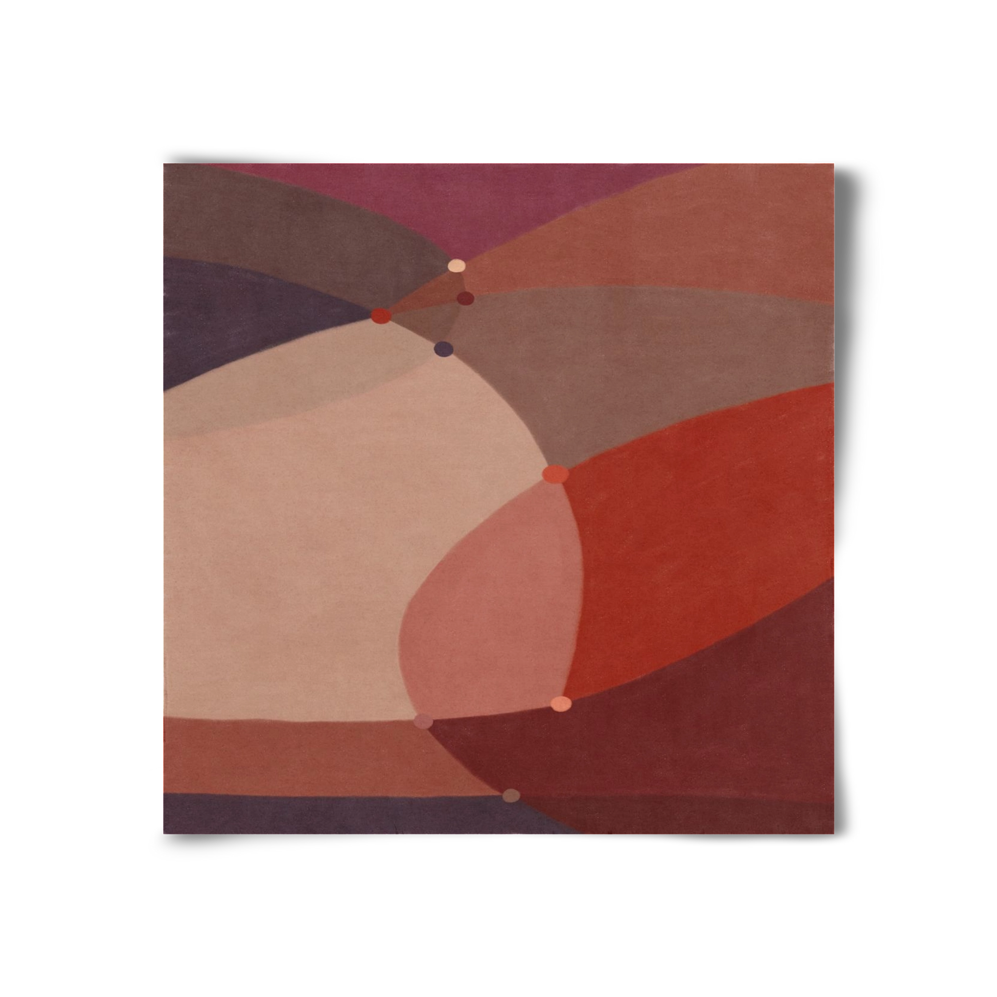 Abstract Intersections Q03, 30x30 cm, Keret nélkül
