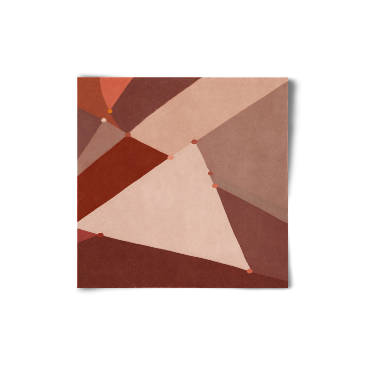 Abstract Intersections Q06, 20x20 cm, Keret nélkül