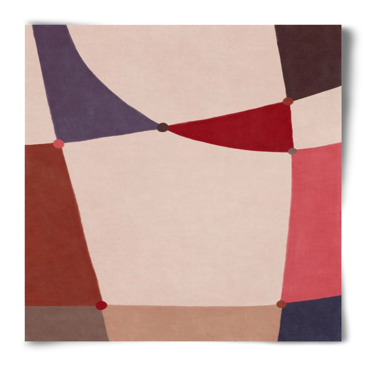 Abstract Intersections Q09, 50x50 cm, Keret nélkül