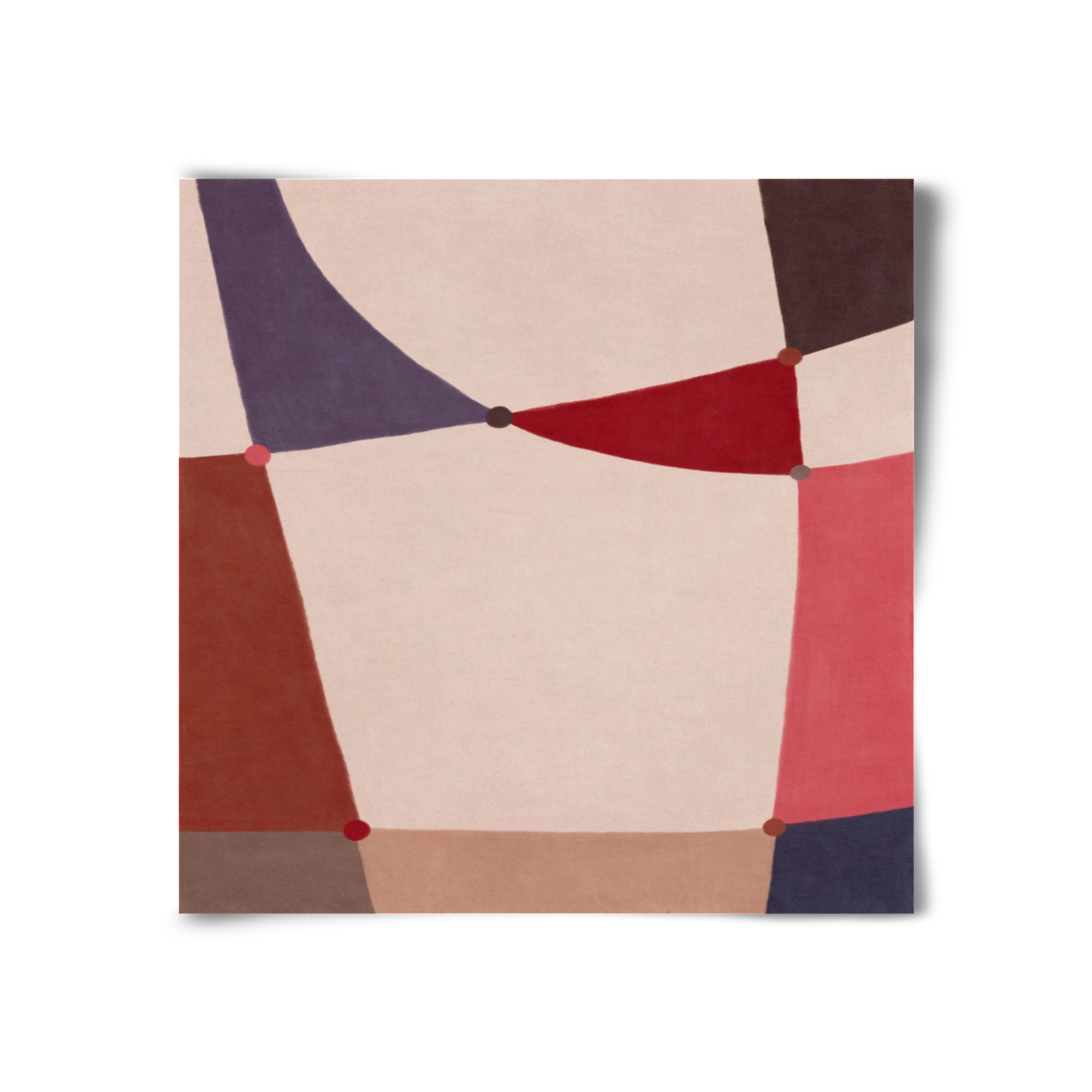 Abstract Intersections Q09, 30x30 cm, Keret nélkül