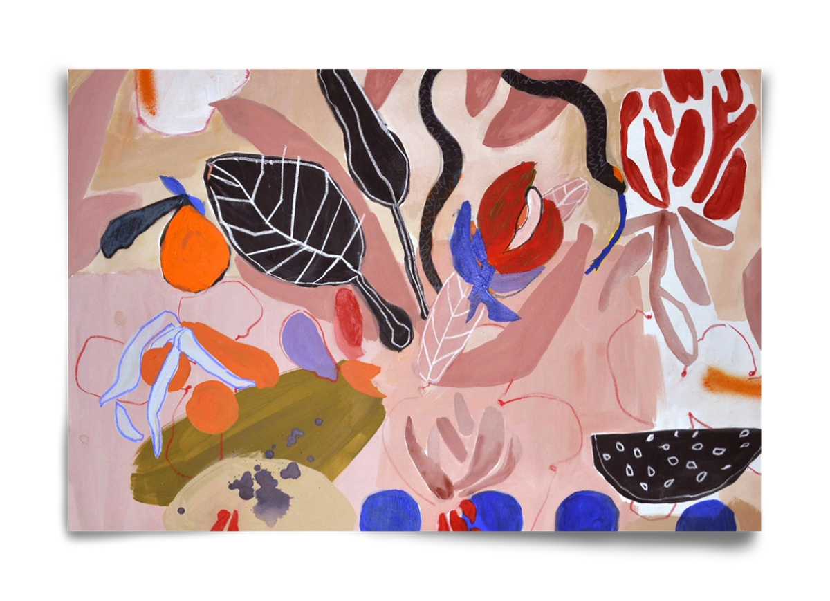 Finding peace, 60x40 cm, Keret nélkül