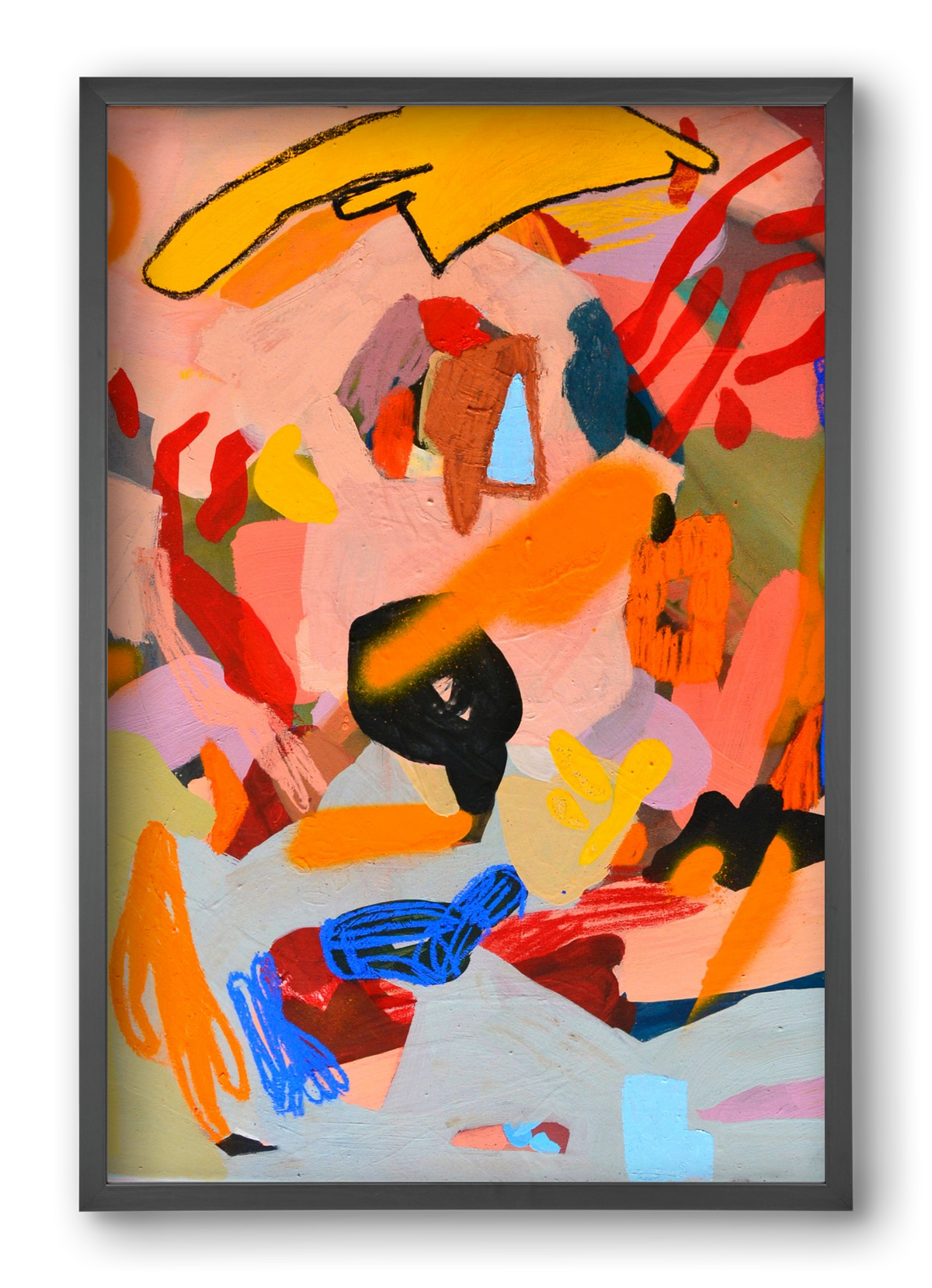 Iam isi masa, 40x60 cm (40x60 cm), Fekete keret