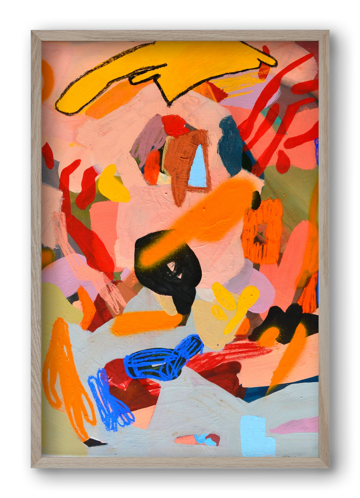 Iam isi masa, 40x60 cm (40x60 cm), Tölgy keret