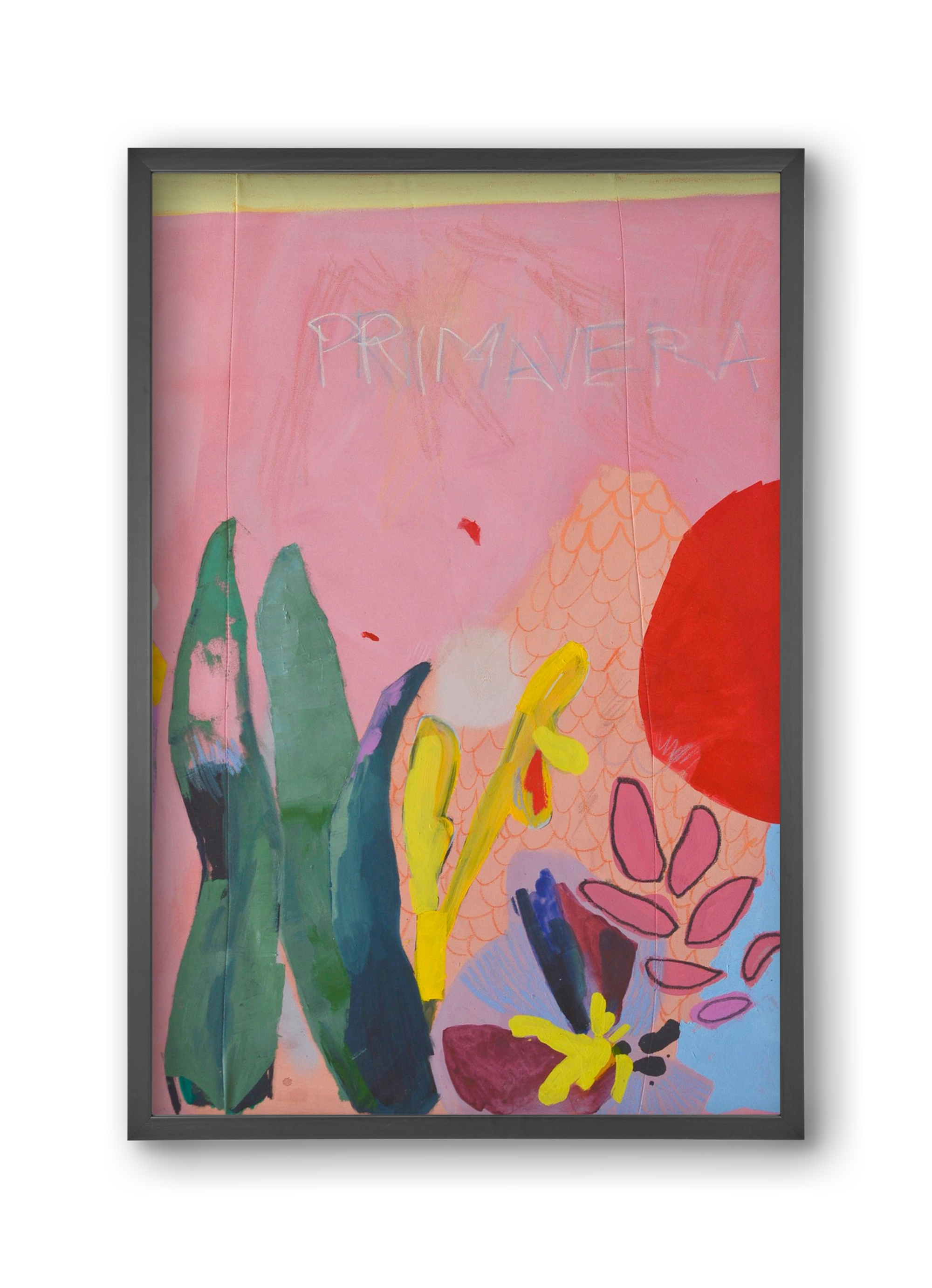 Primavera I., 30x45 cm (30x45 cm), Fekete keret