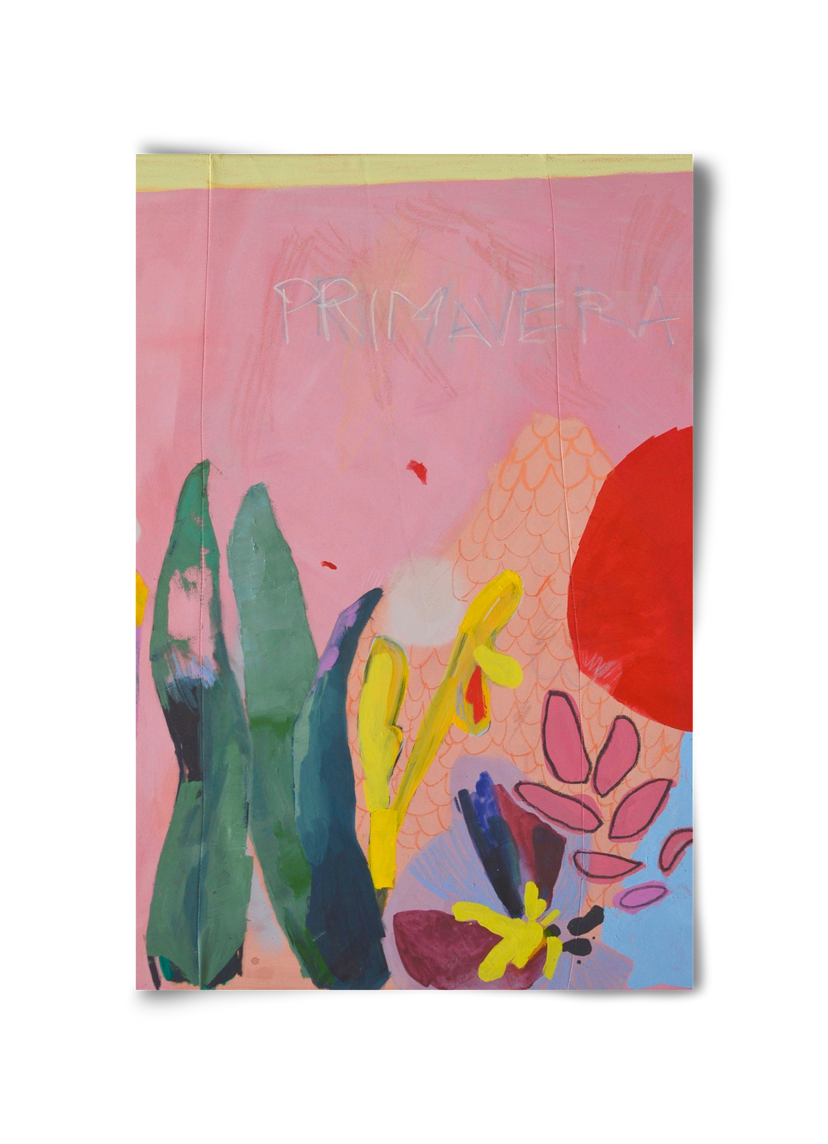 Primavera I., 30x45 cm, Keret nélkül
