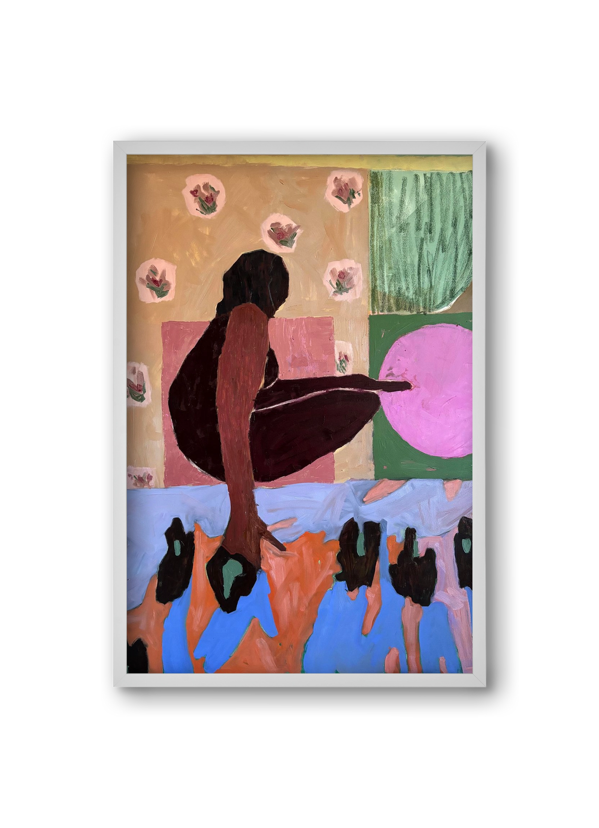 Paloma V, 20x30 cm (20x30 cm), Fehér keret