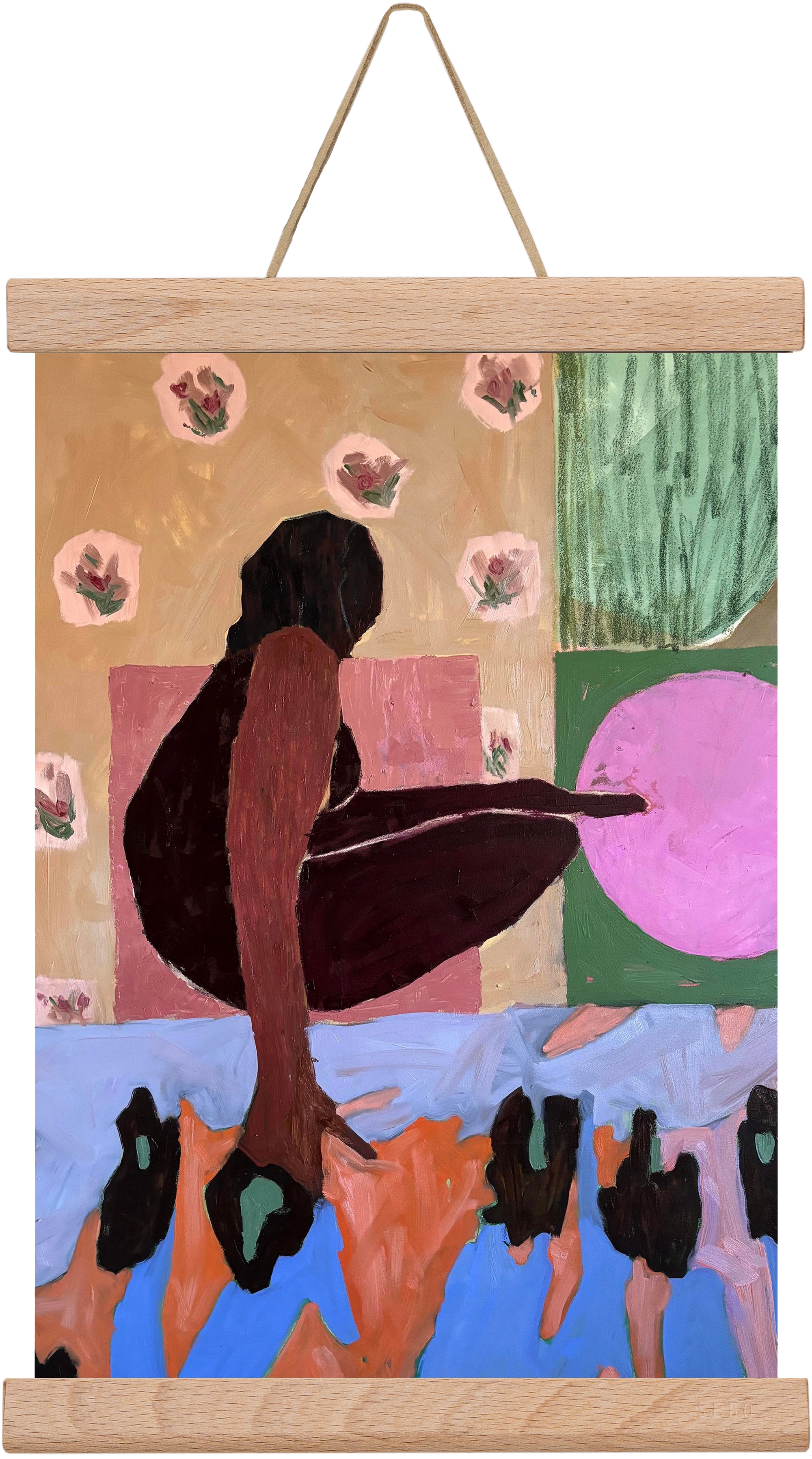 Paloma V, 20x30 cm (20x30 cm), Tölgy akasztó