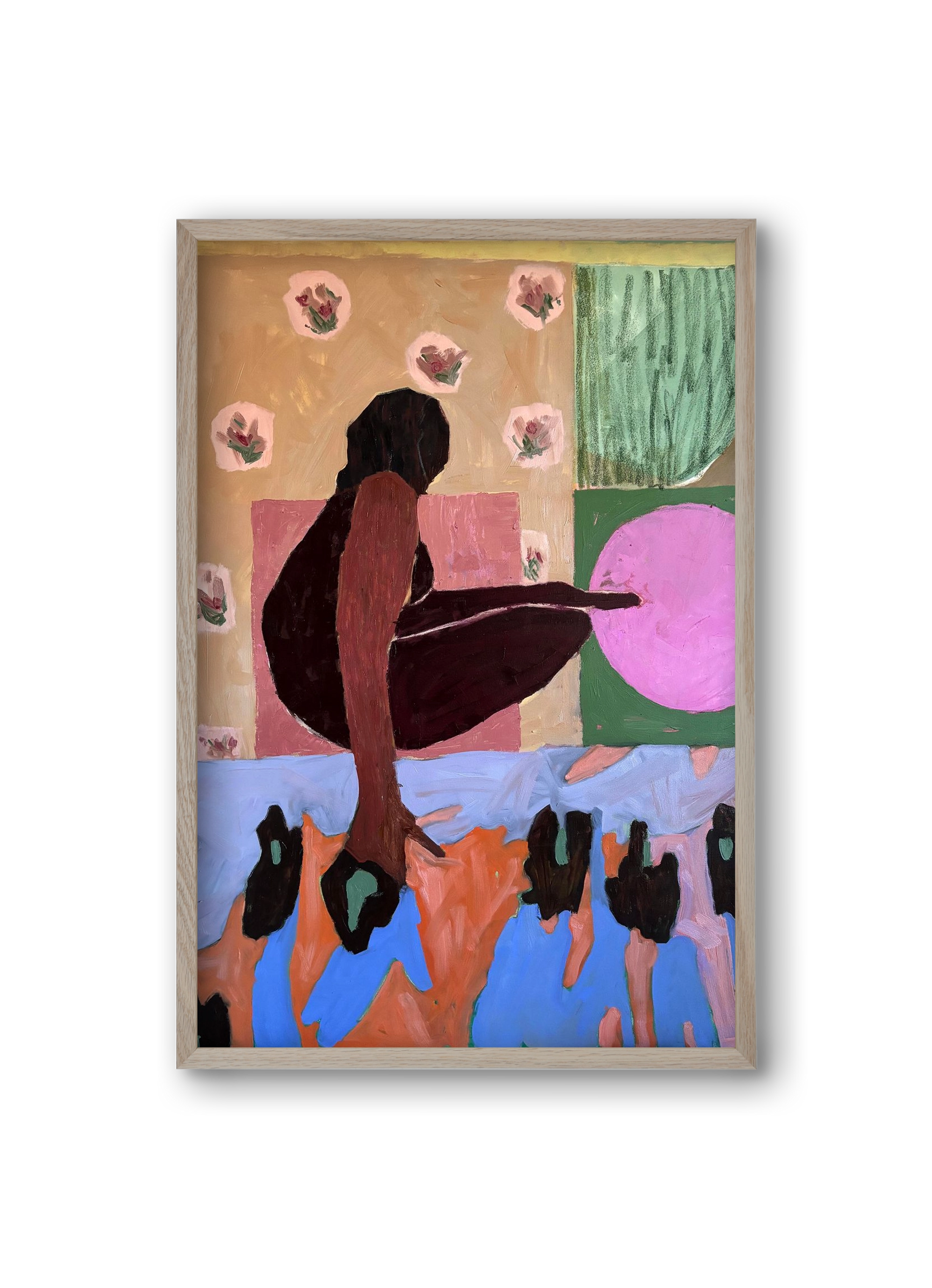 Paloma V, 20x30 cm (20x30 cm), Tölgy keret