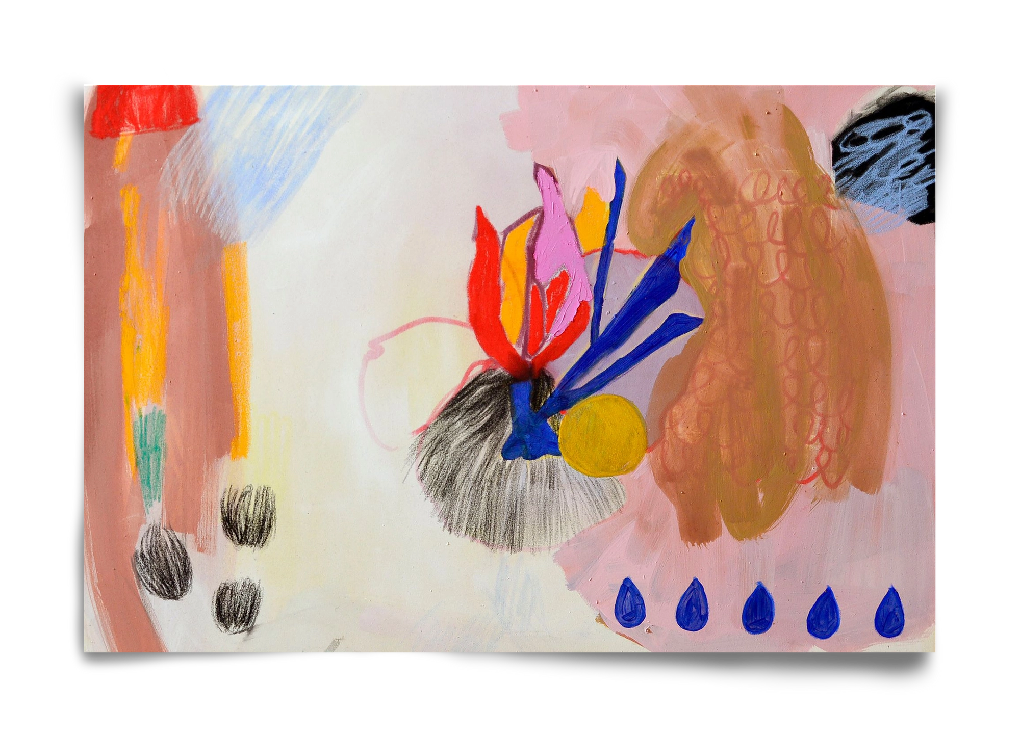Karneval, 60x40 cm, Keret nélkül