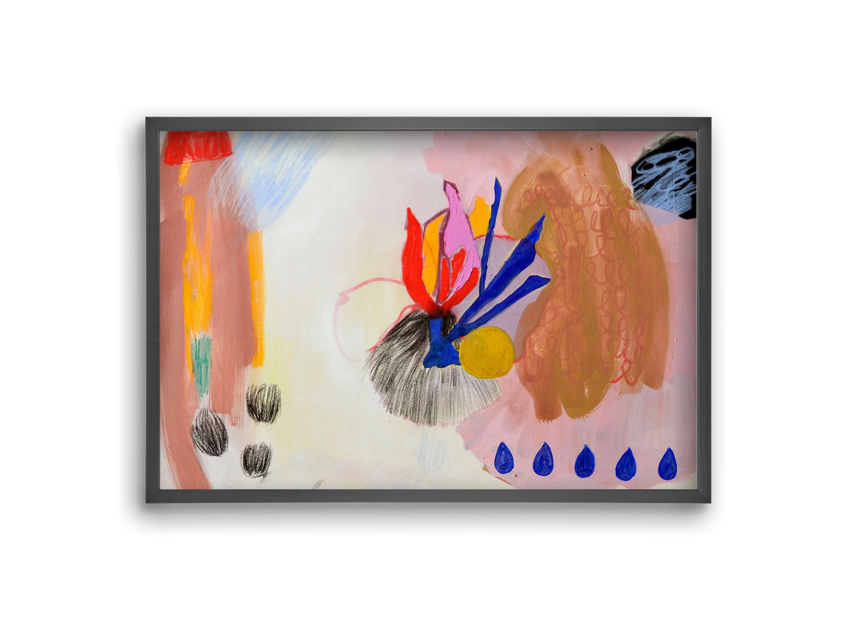 Karneval, 30x20 cm (30x20 cm), Fekete keret