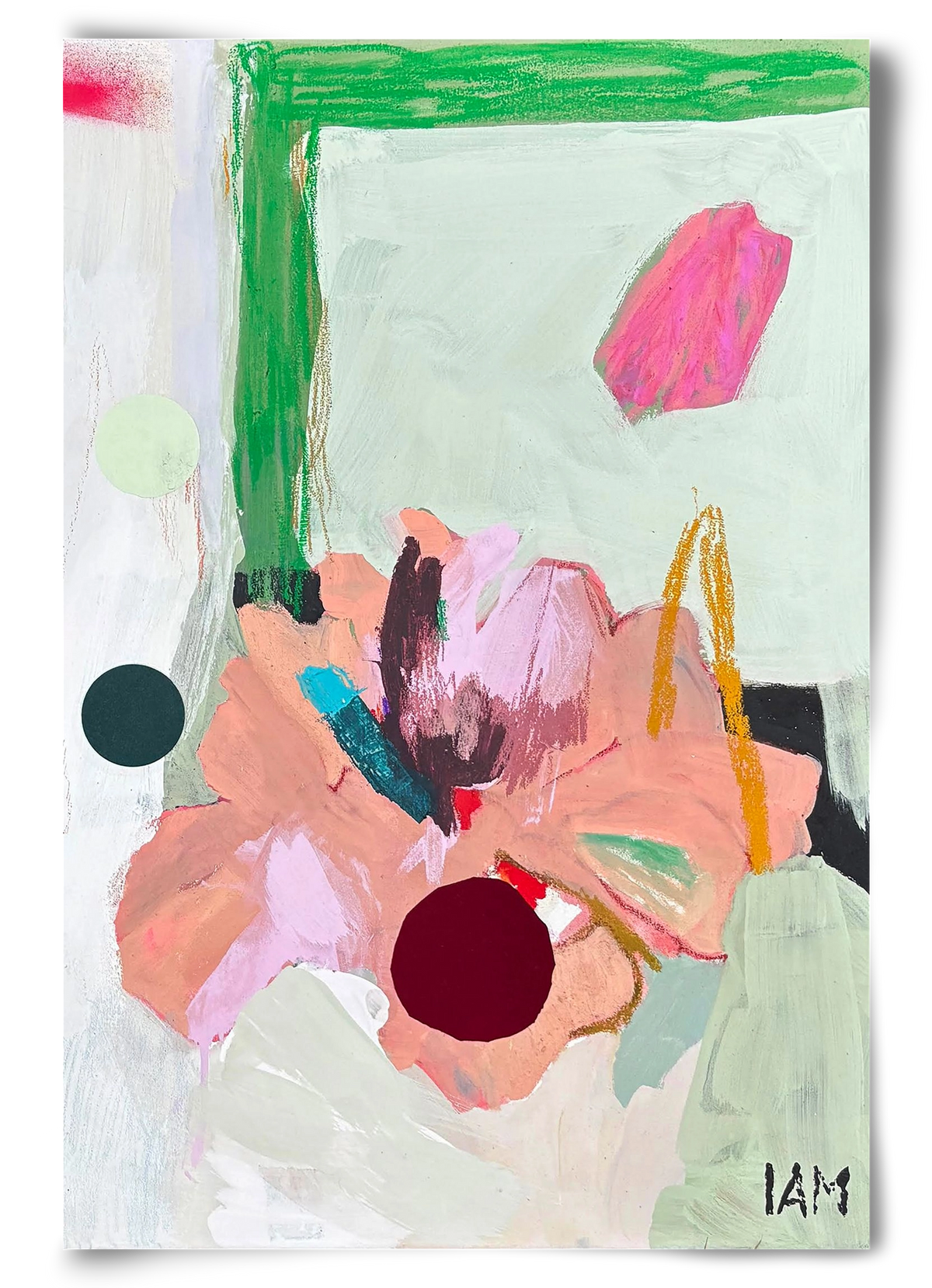 flower, 60x90 cm, Keret nélkül
