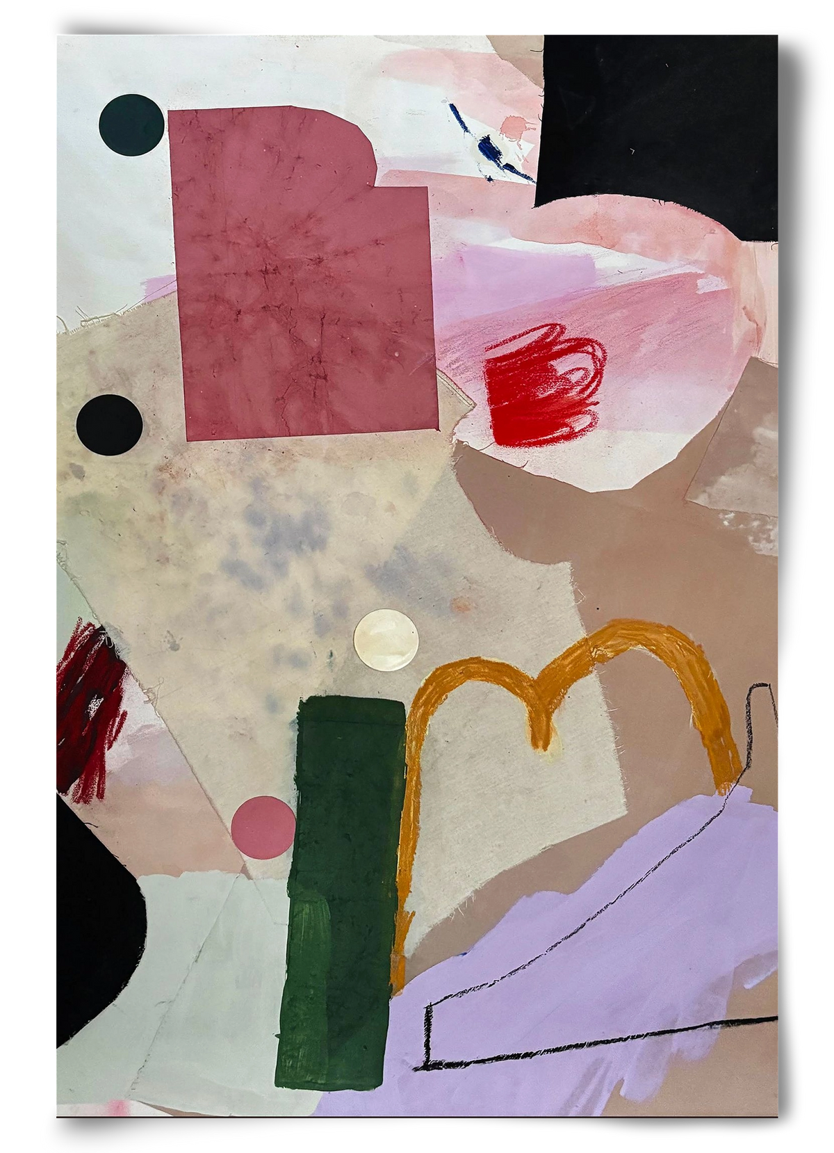 Child on the playground, 60x90 cm, Keret nélkül