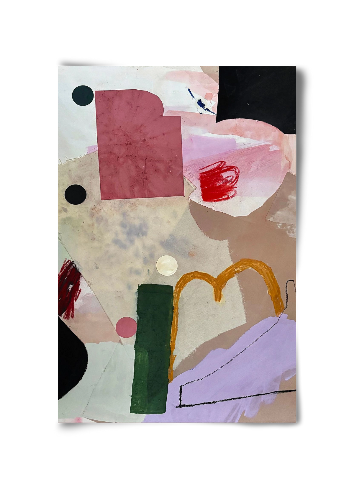 Child on the playground, 30x45 cm, Keret nélkül