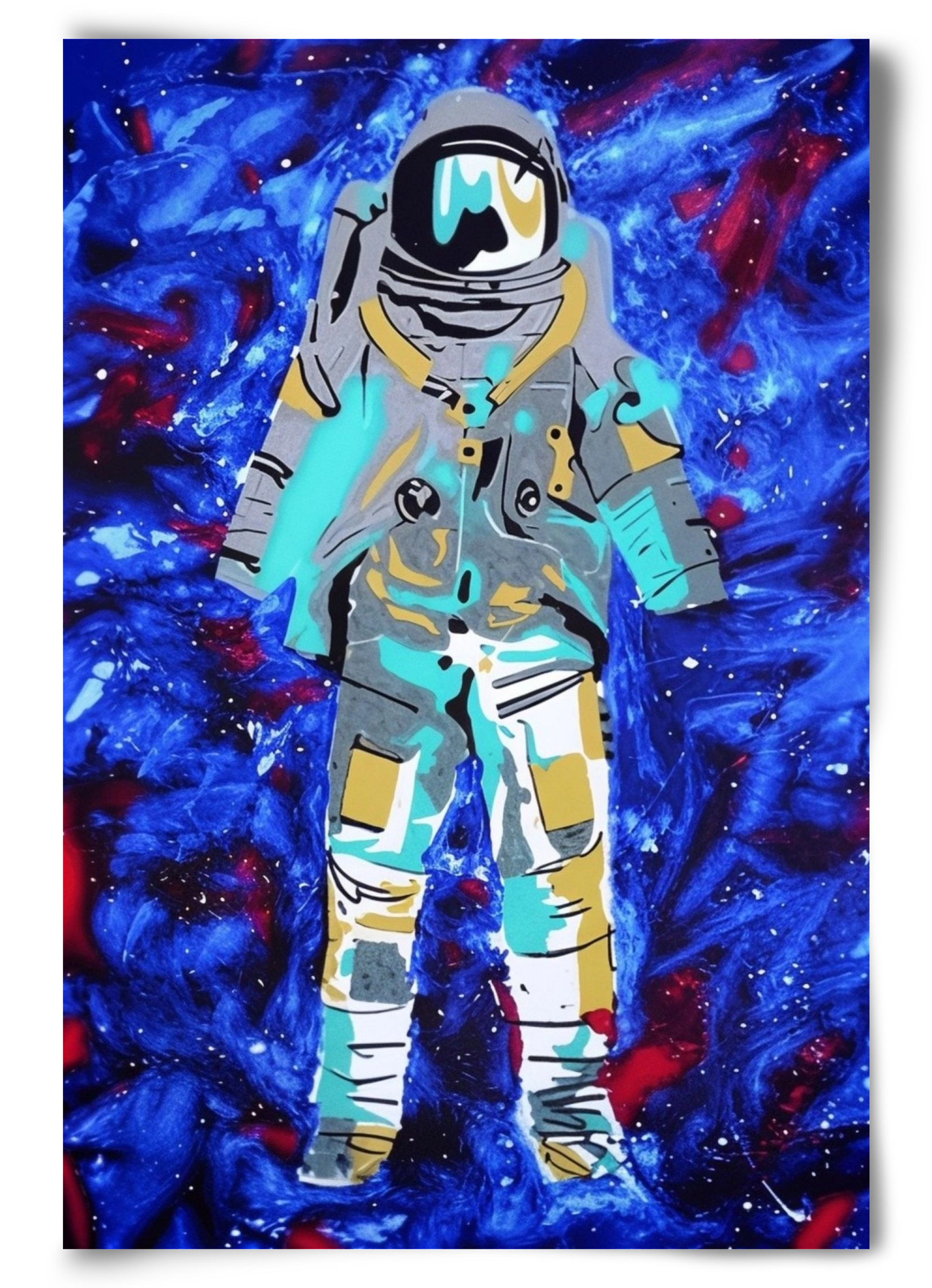Astronaut, 60x90 cm, Keret nélkül