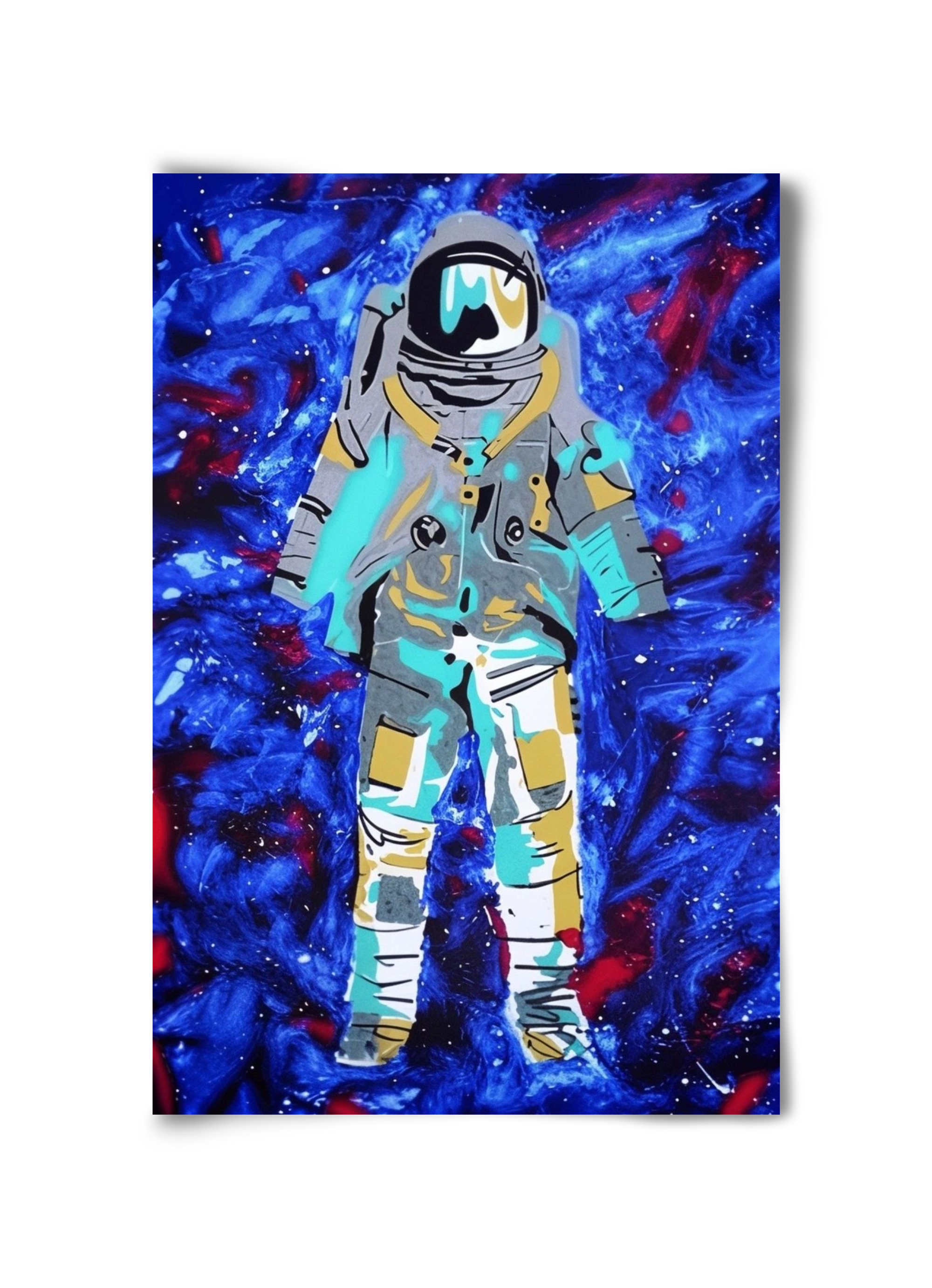 Astronaut, 30x45 cm, Keret nélkül