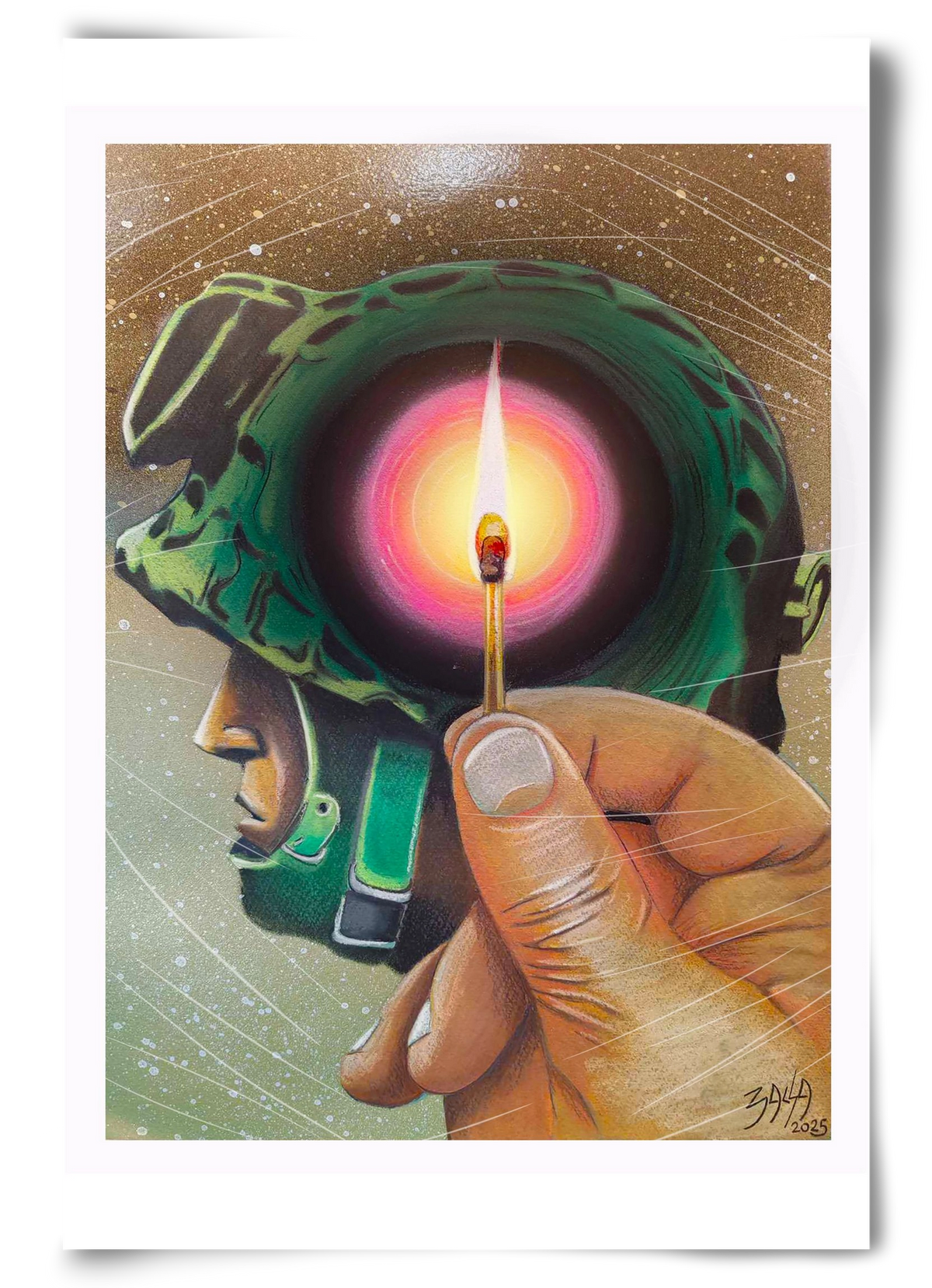 fény, 60x90 cm, Keret nélkül