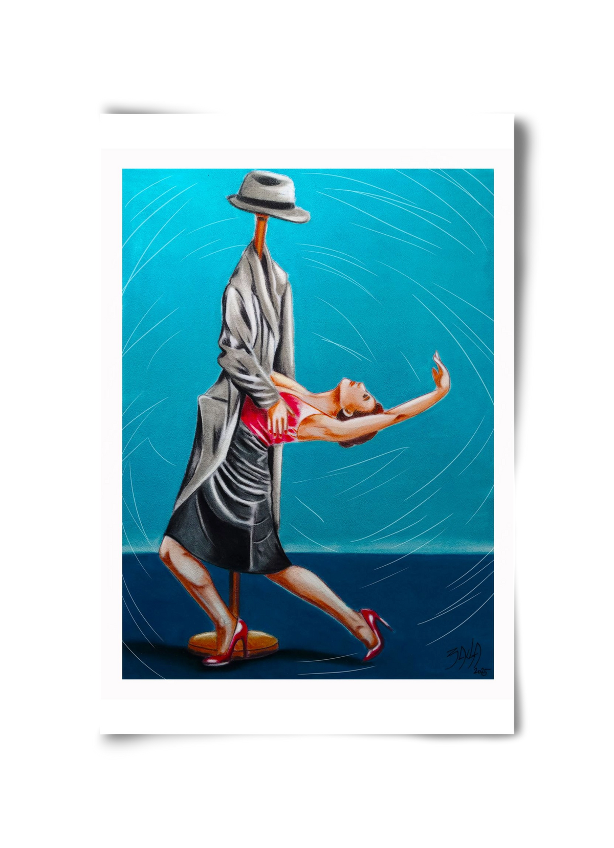 egyedül, 30x45 cm, Keret nélkül