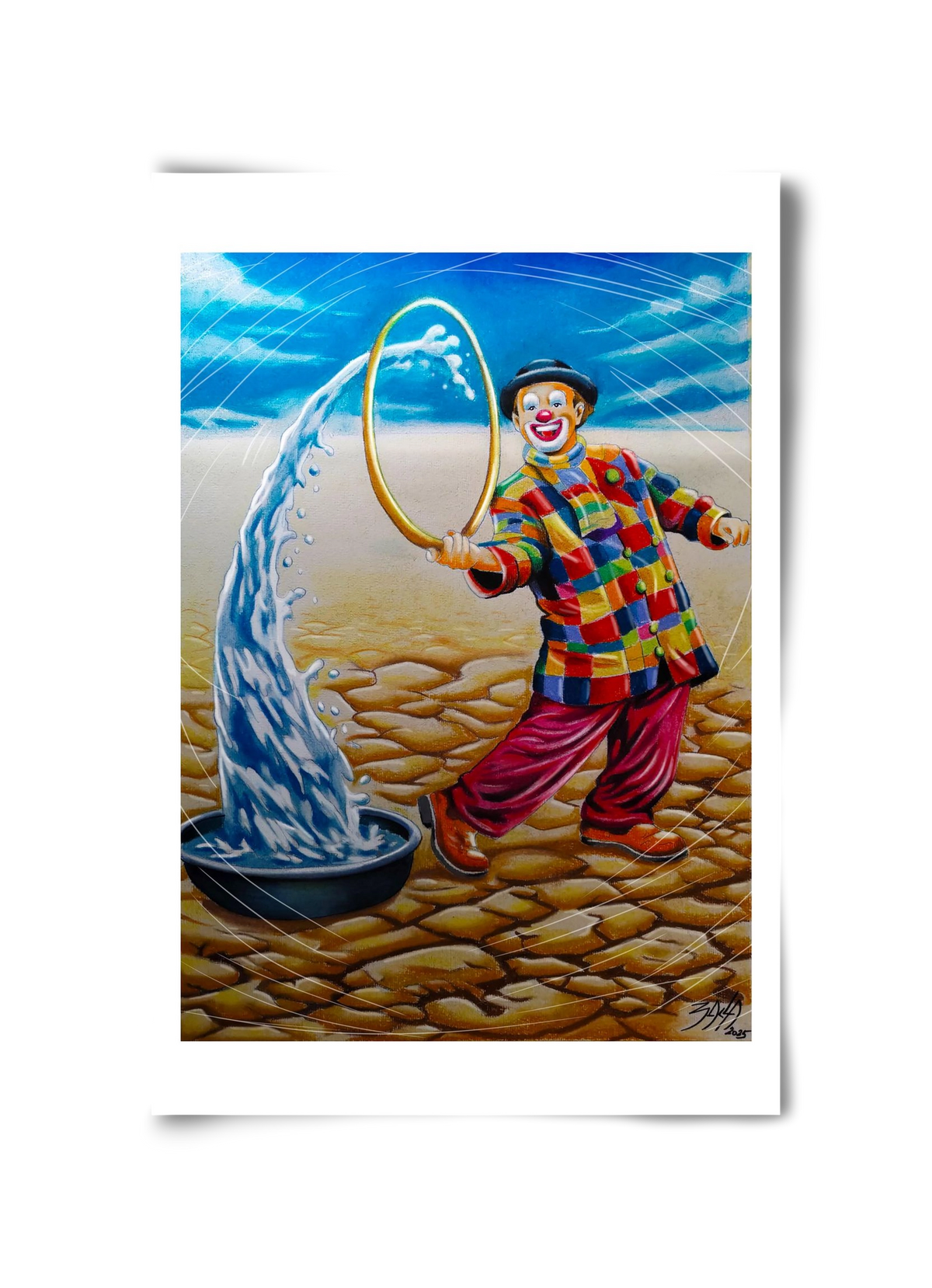 mutatvány, 30x45 cm, Keret nélkül