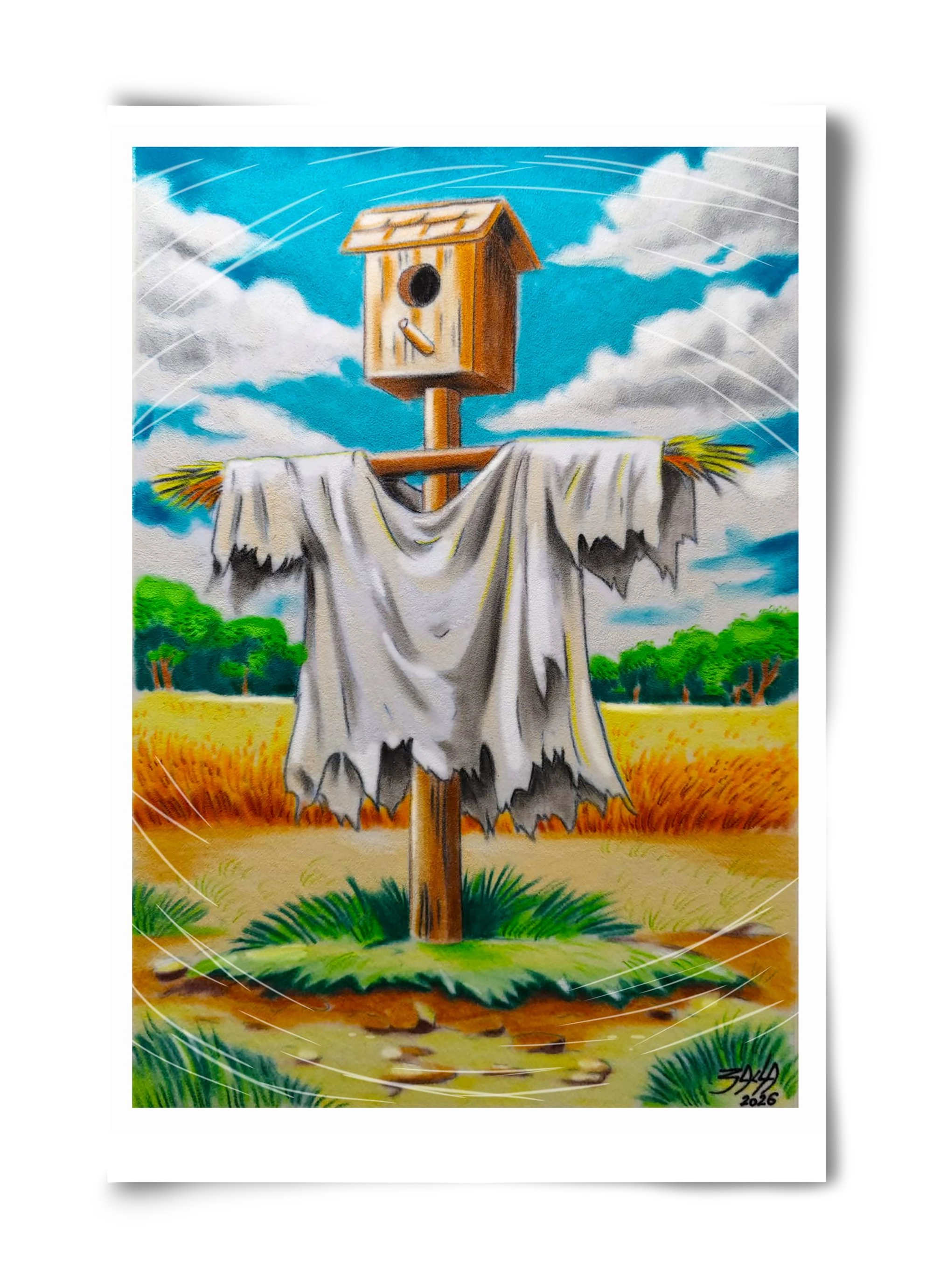 no comment, 40x60 cm, Keret nélkül
