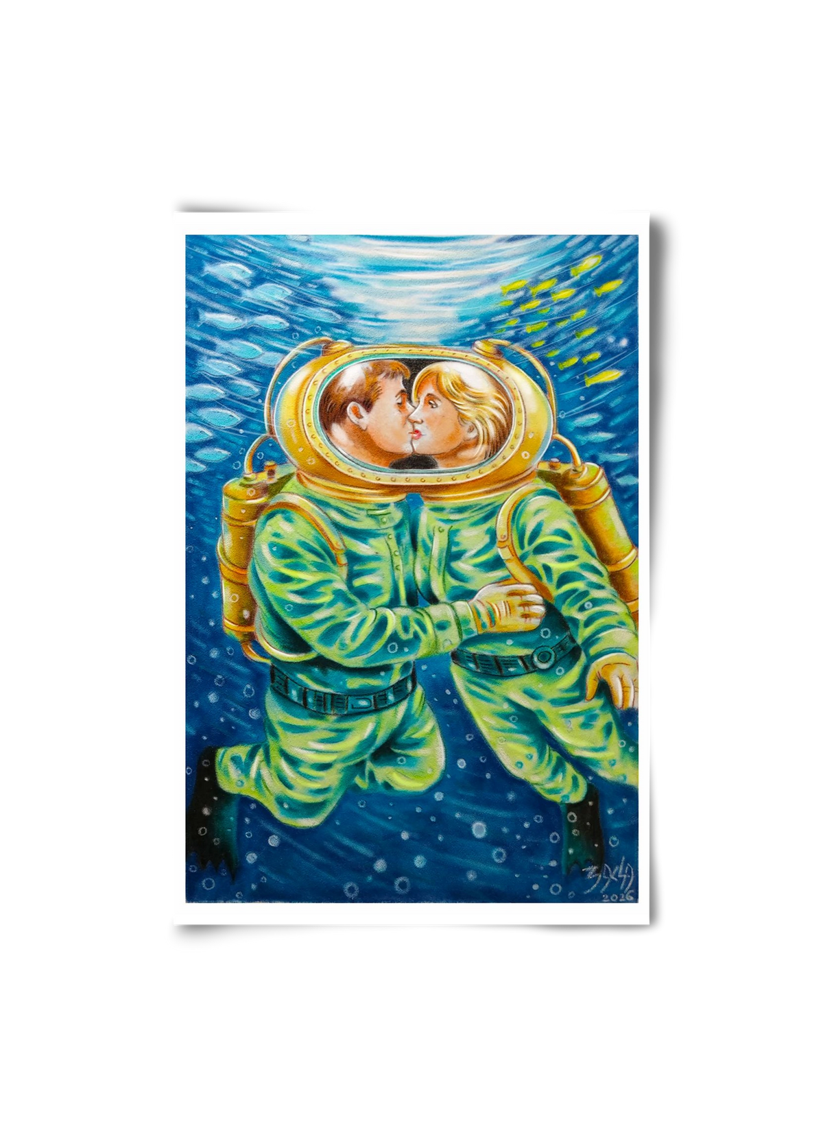 love, 20x30 cm, Keret nélkül