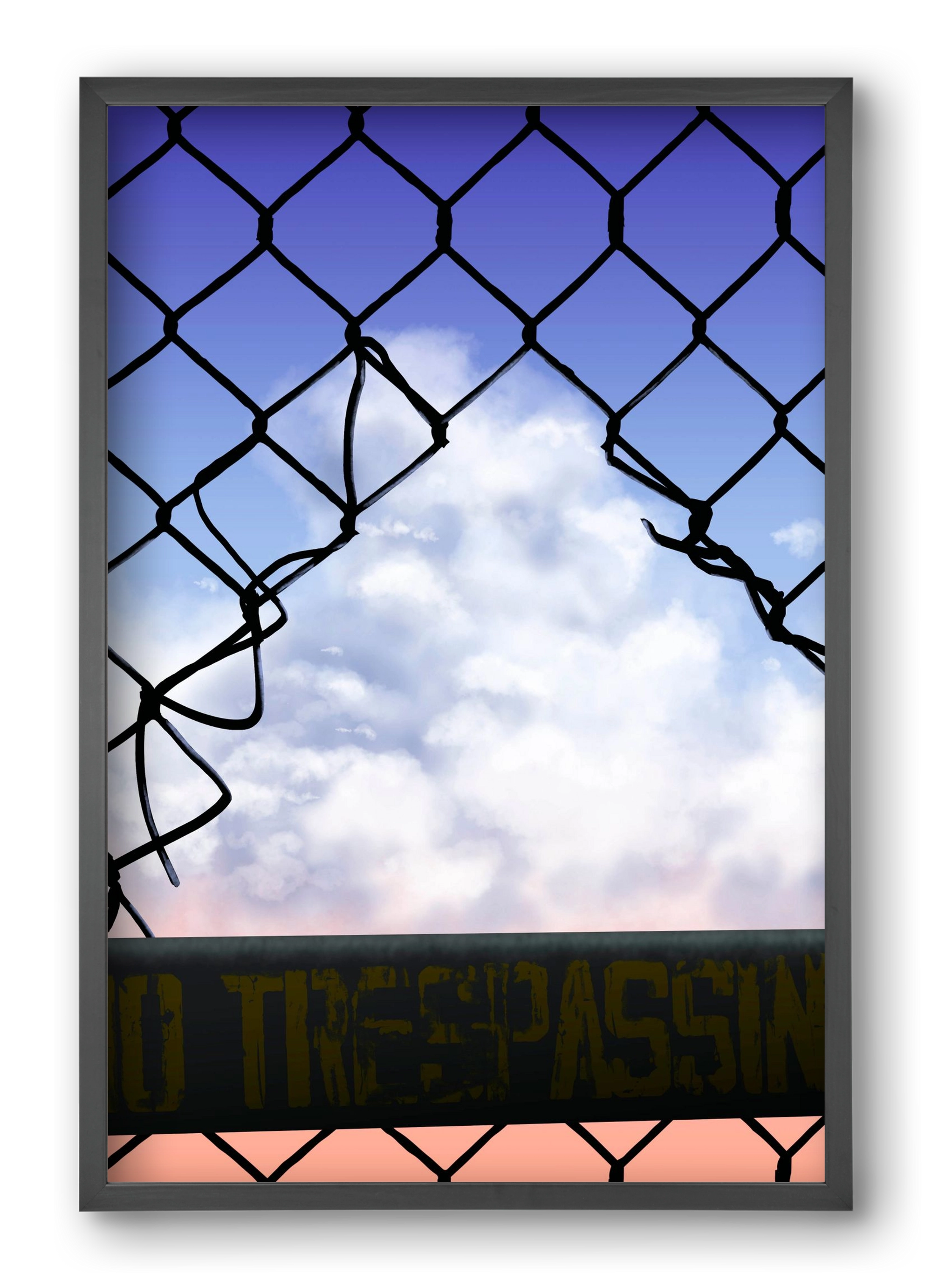Gateway to freedom, 40x60 cm (40x60 cm), Fekete keret