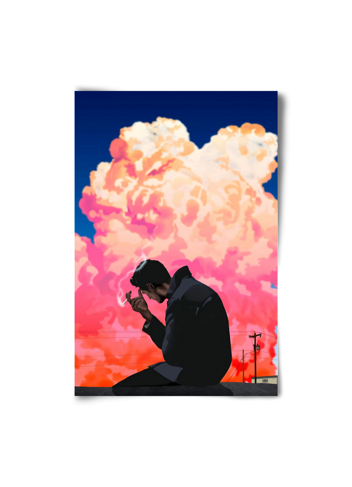 I, the storm, 20x30 cm, Keret nélkül