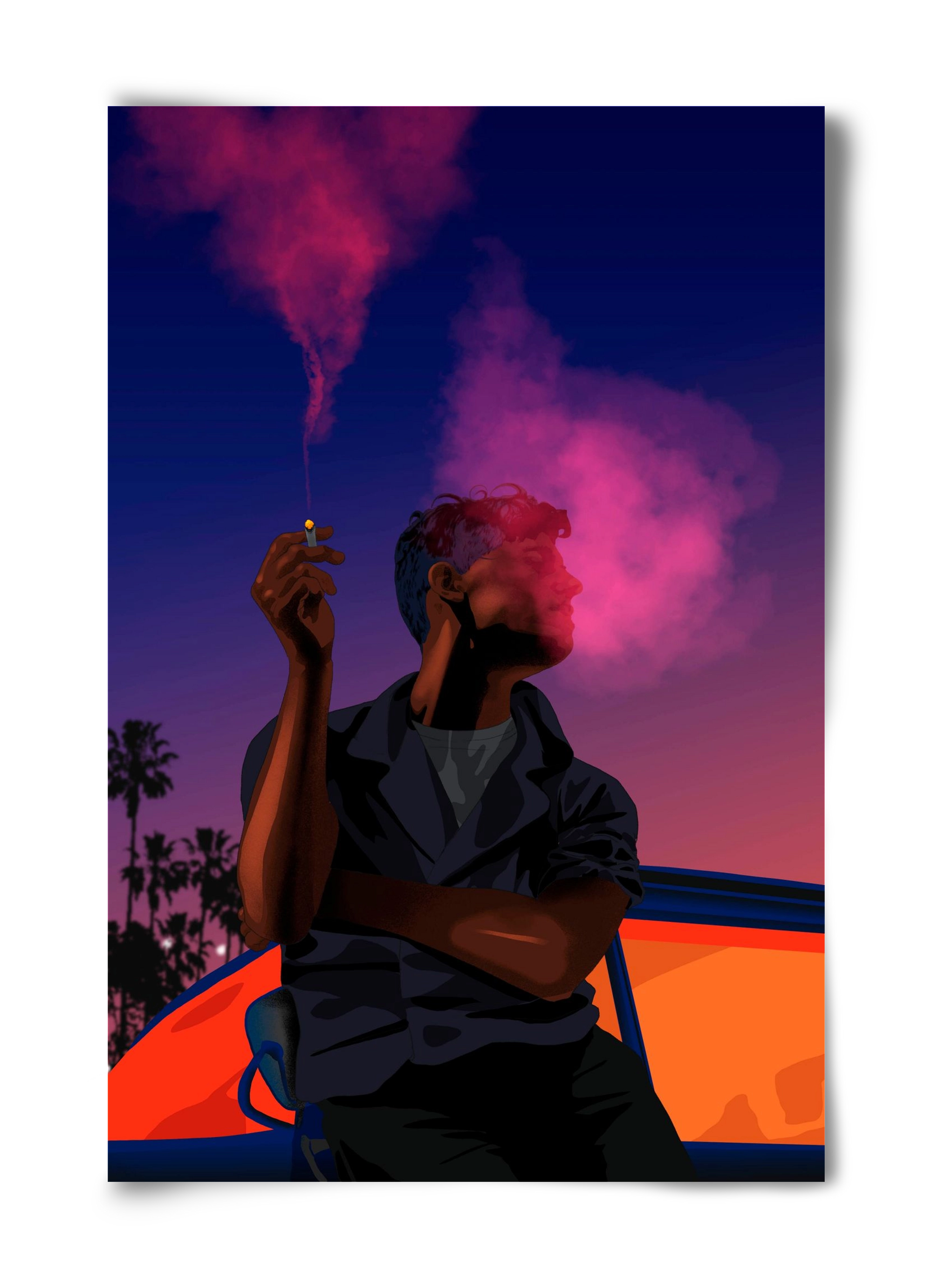 Waiting for you, 40x60 cm, Keret nélkül