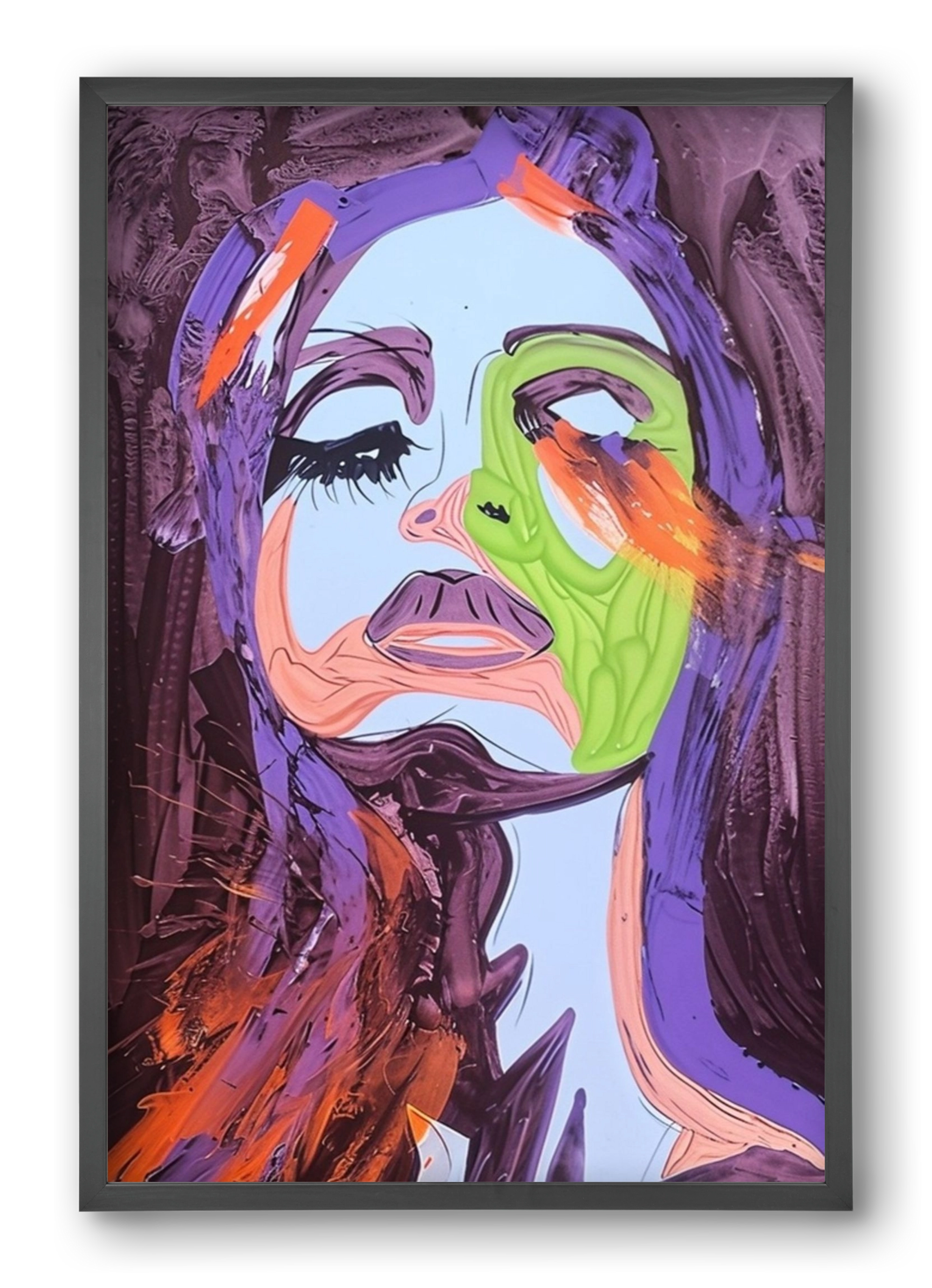 Bloom, 40x60 cm (40x60 cm), Fekete keret