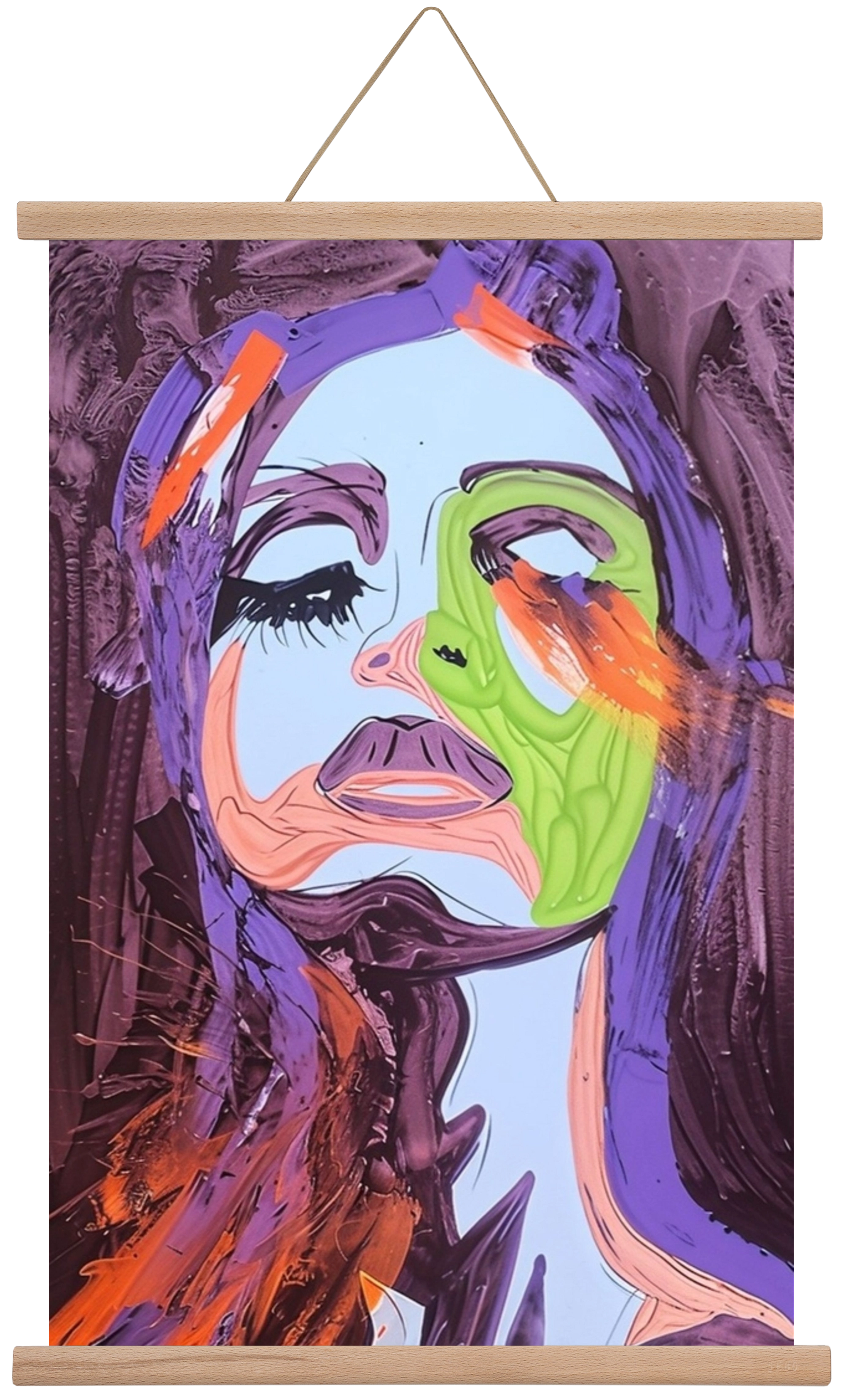 Bloom, 40x60 cm (40x60 cm), Tölgy akasztó