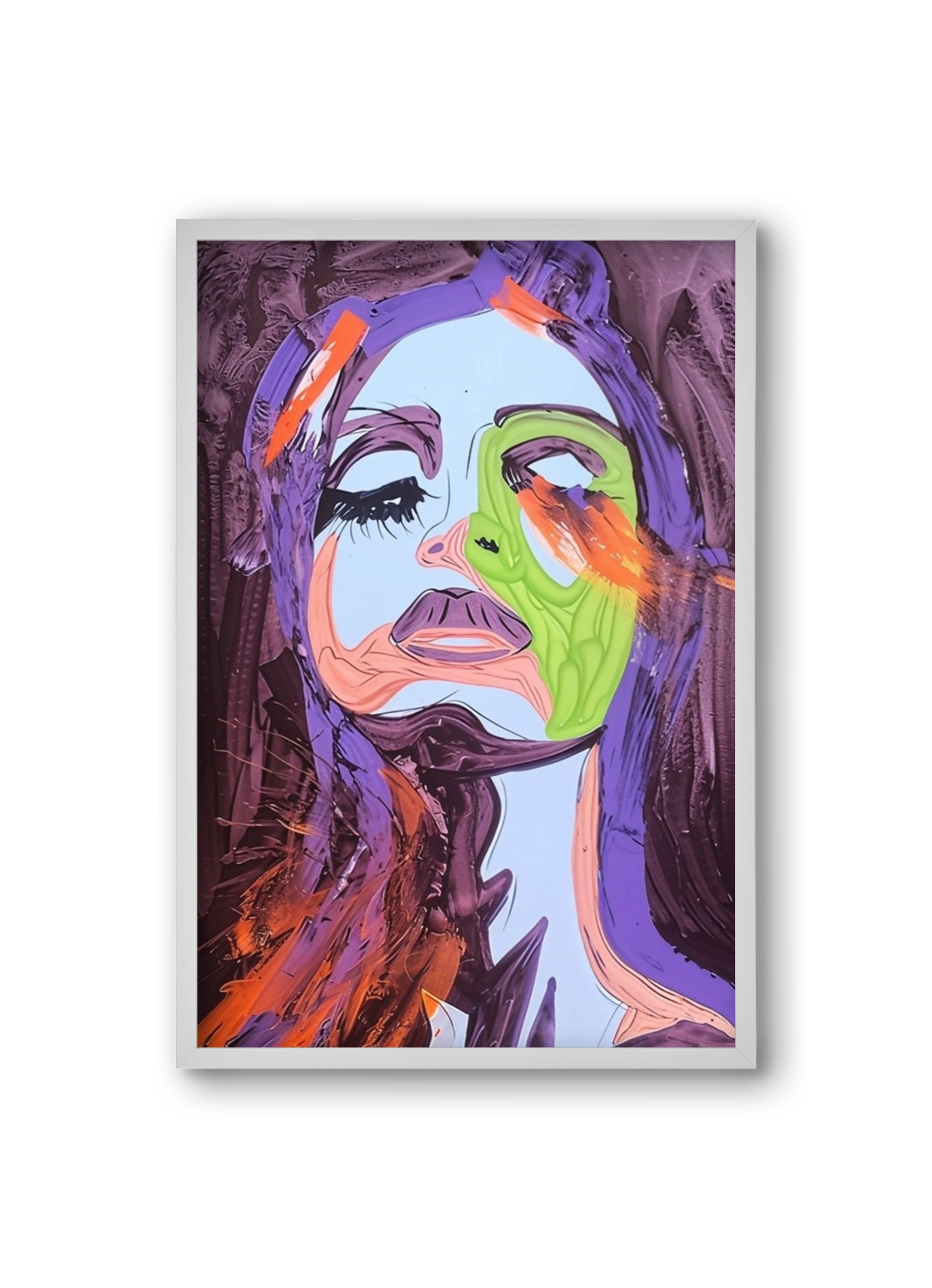 Bloom, 20x30 cm (20x30 cm), Fehér keret
