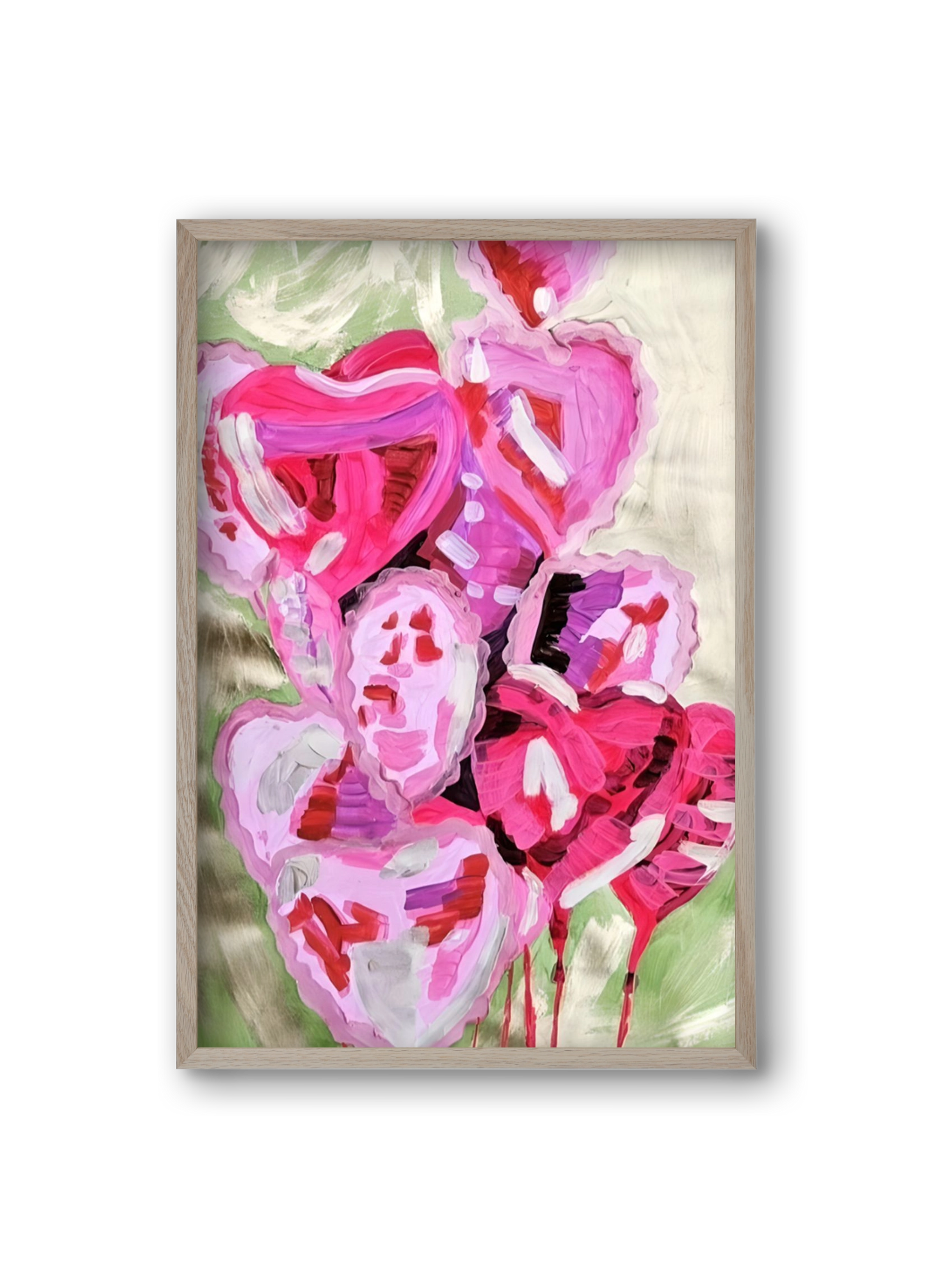 Valentine, 20x30 cm (20x30 cm), Tölgy keret