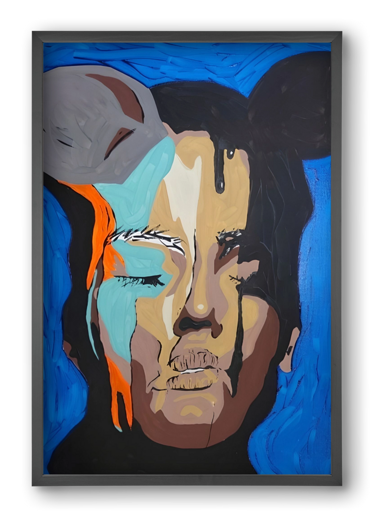  Missy, 40x60 cm (40x60 cm), Fekete keret