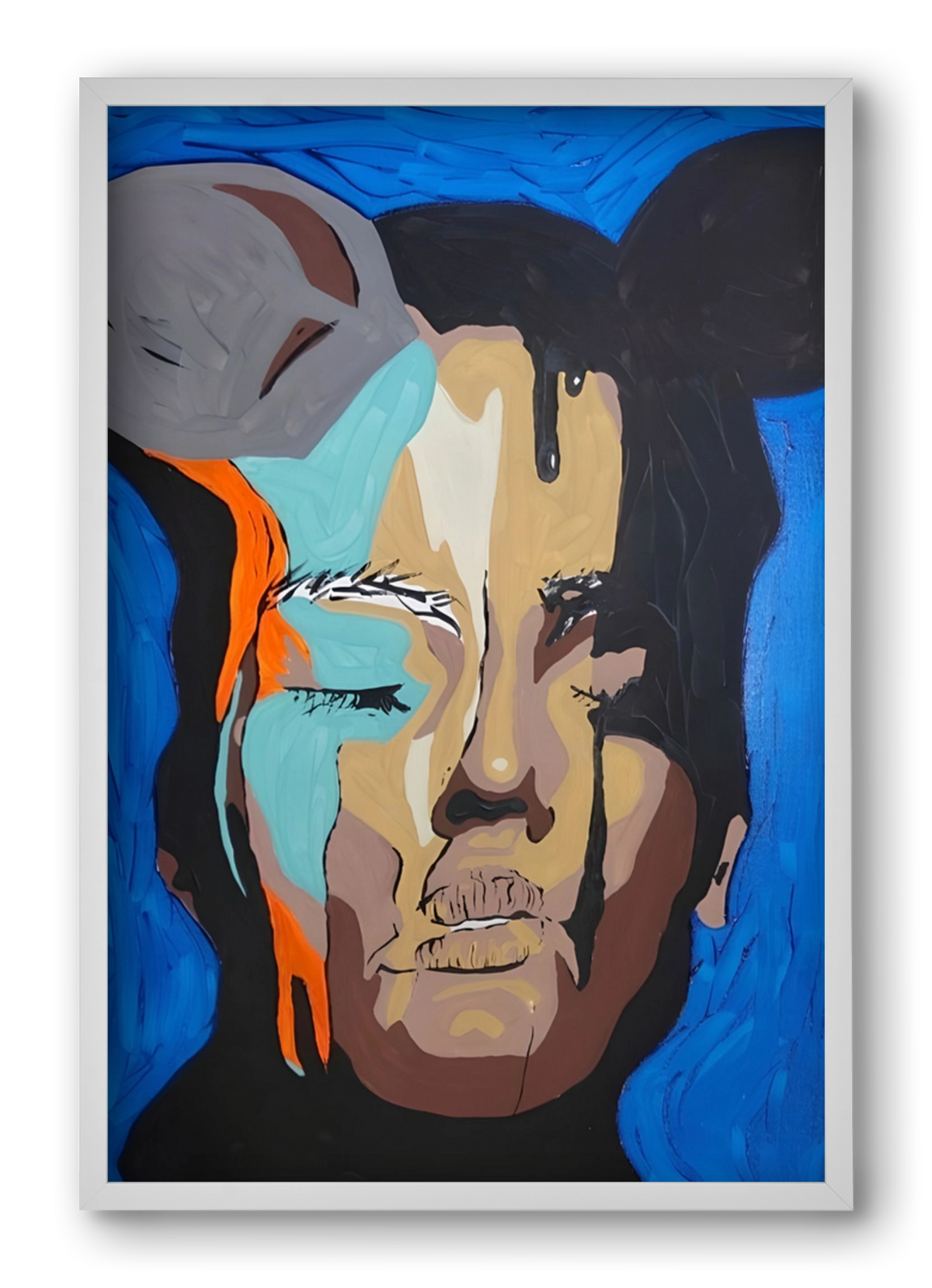  Missy, 40x60 cm (40x60 cm), Fehér keret