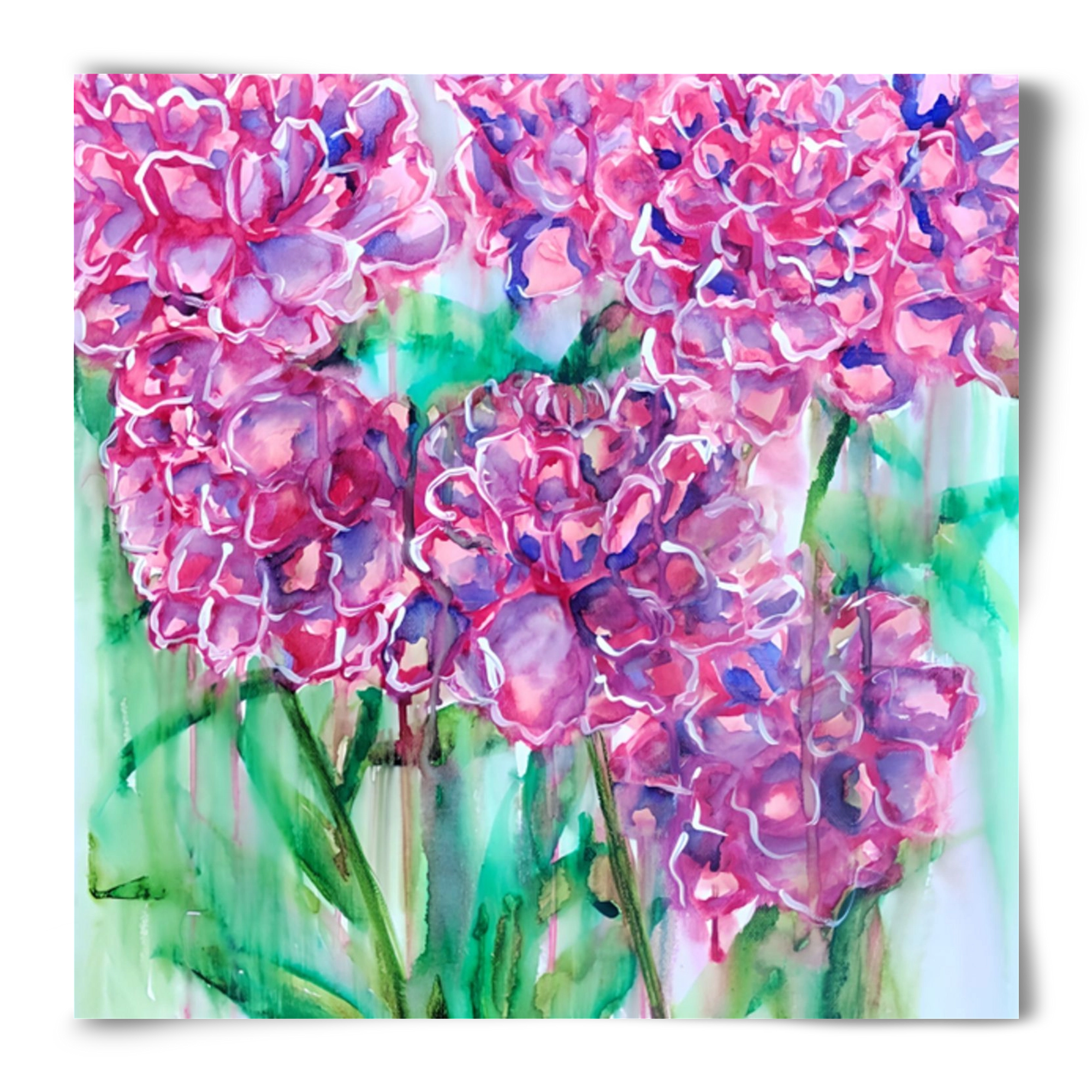 Flower Bloosom, 50x50 cm, Keret nélkül