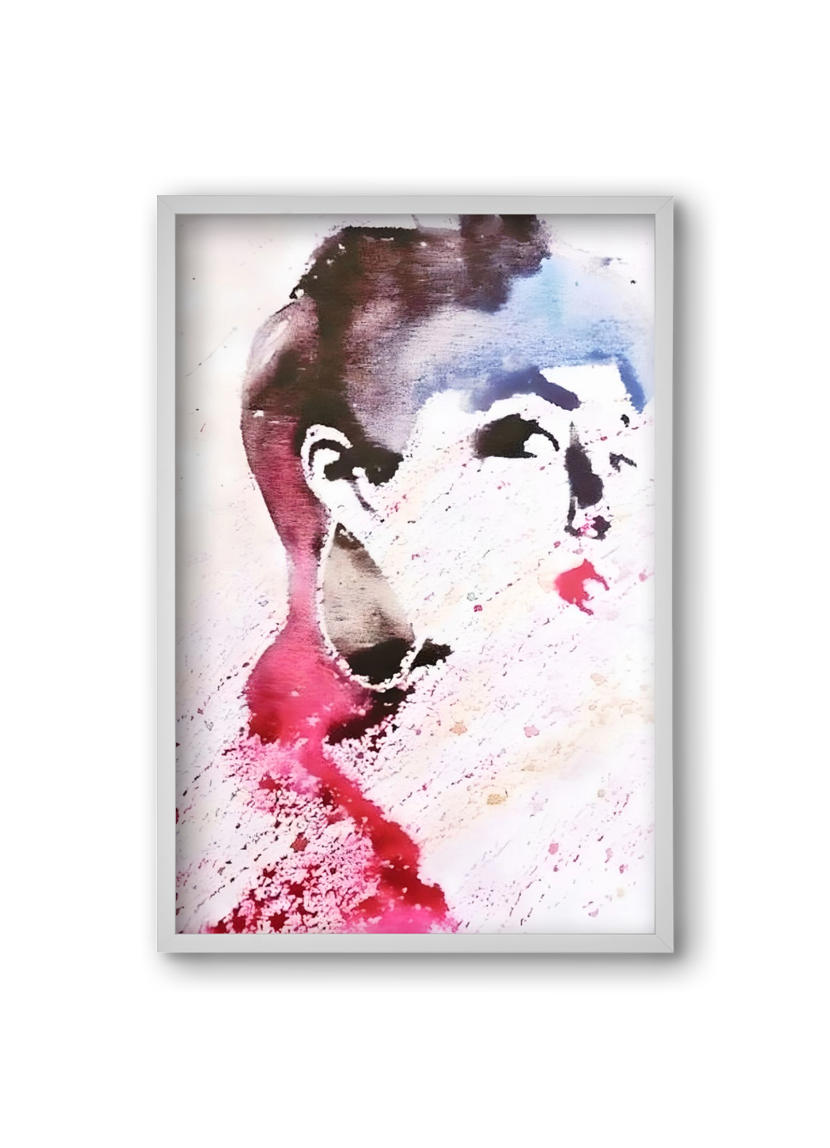 Melody, 20x30 cm (20x30 cm), Fehér keret