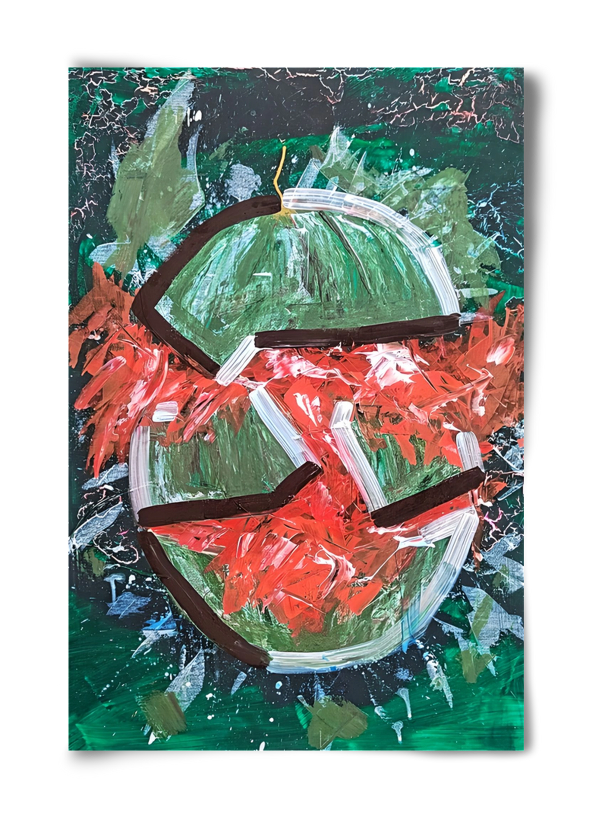Watermelon, 40x60 cm, Keret nélkül