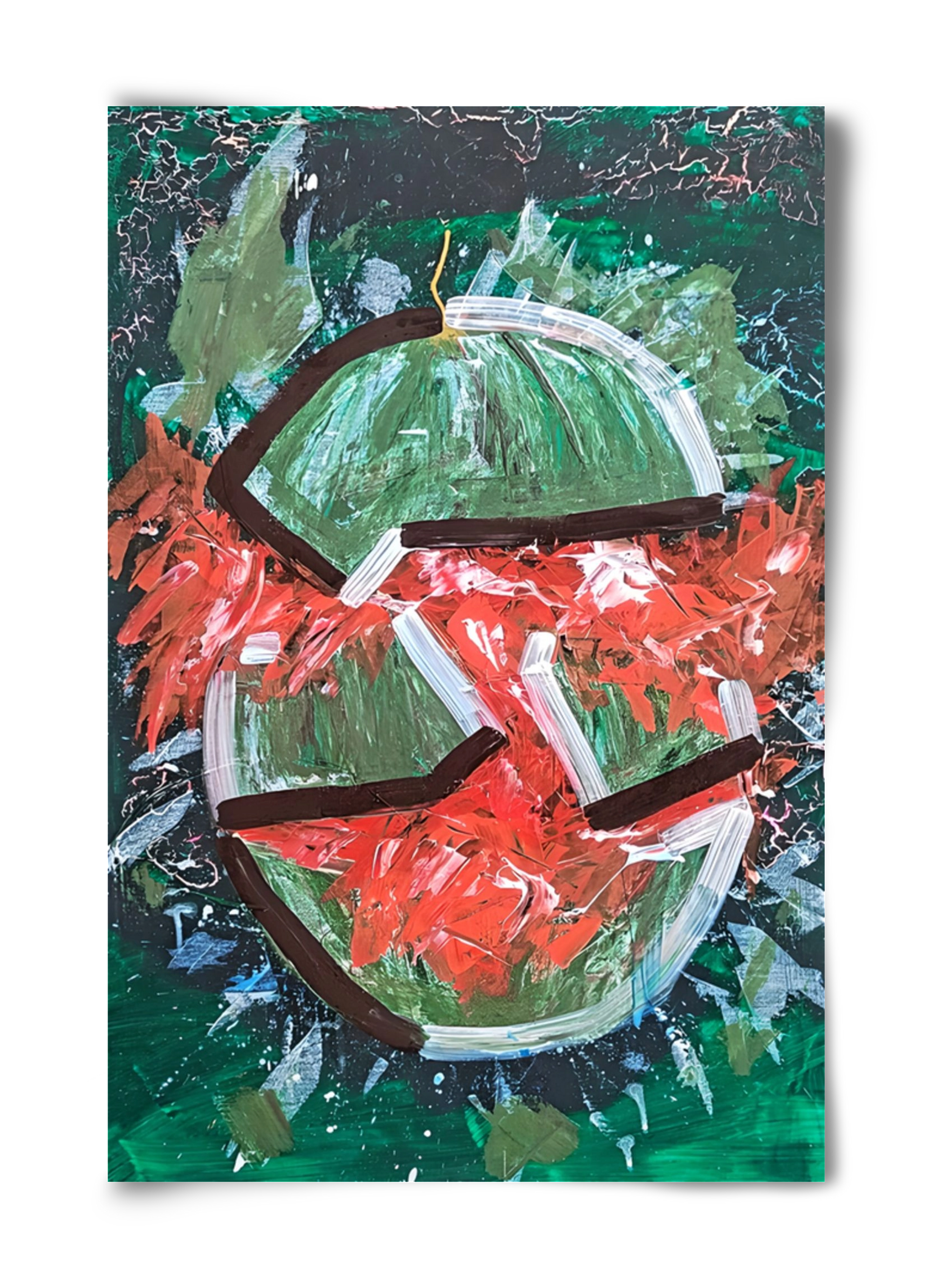 Watermelon, 40x60 cm, Keret nélkül