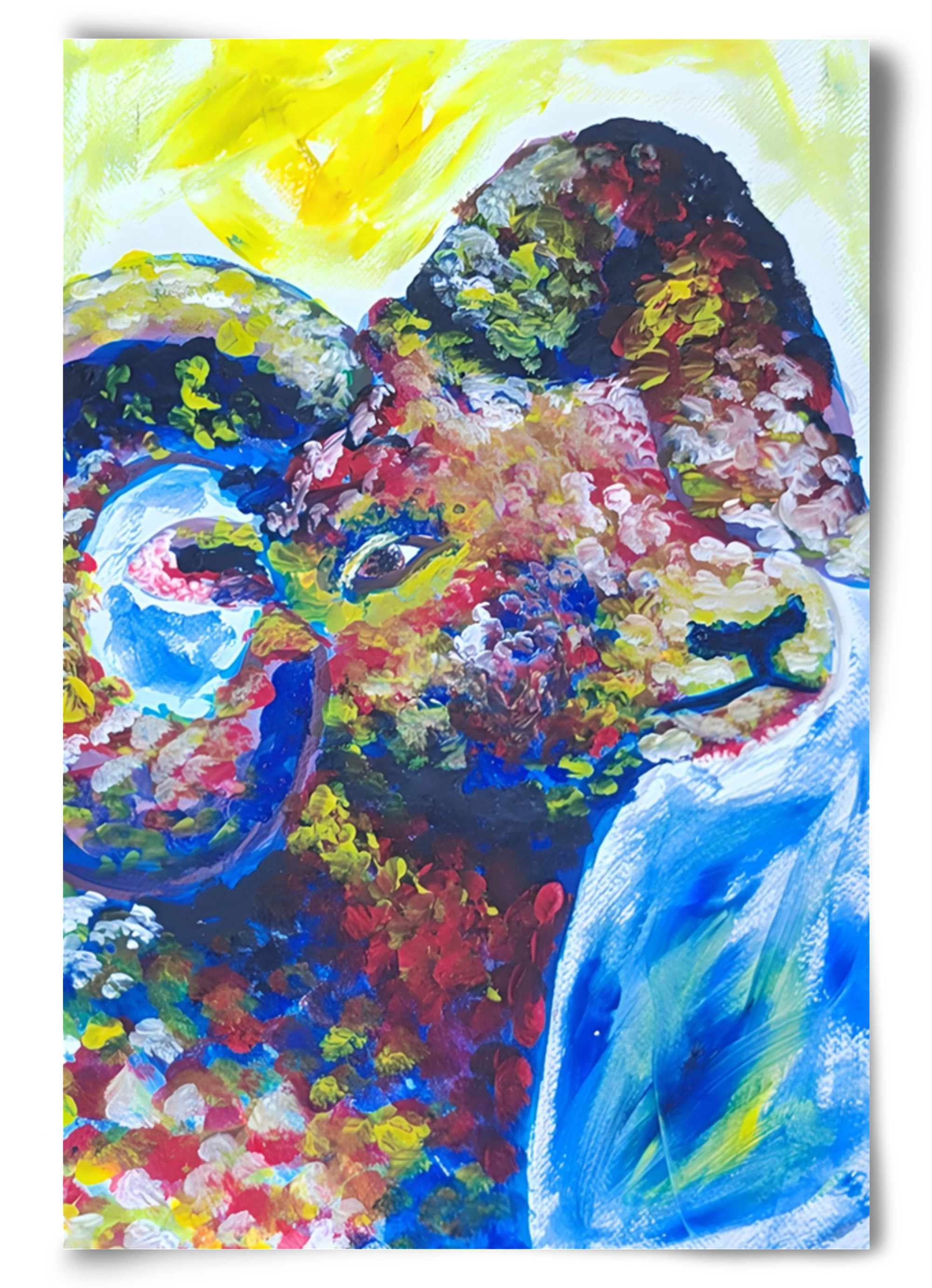 The Goat, 60x90 cm, Keret nélkül