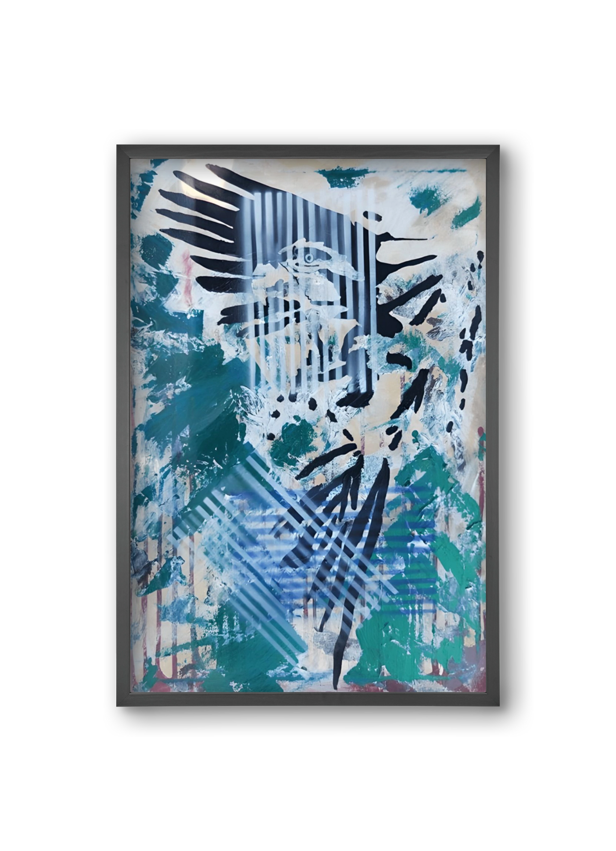 Wild Animal, 20x30 cm (20x30 cm), Fekete keret